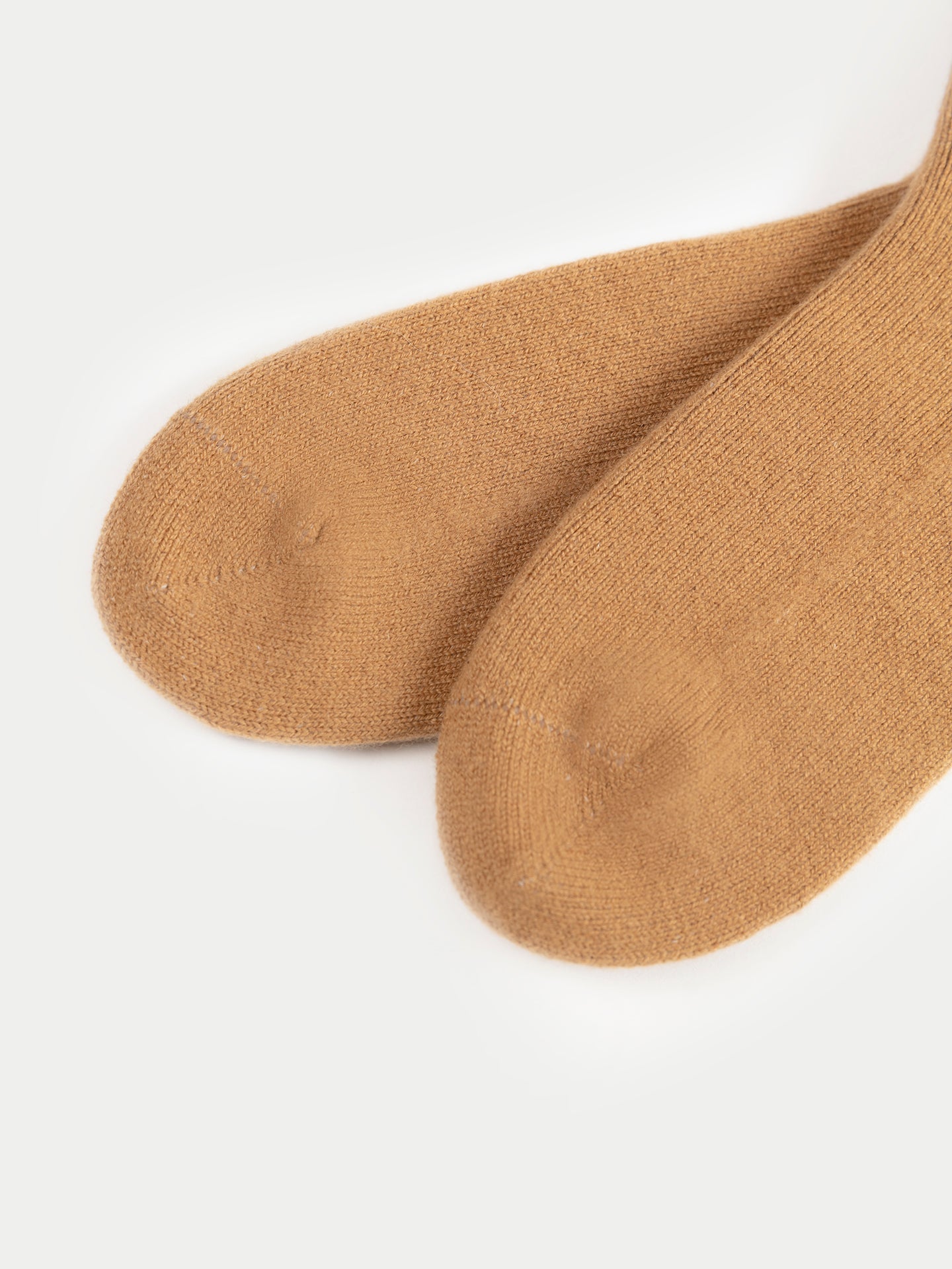 Chaussettes unisexes en cachemire marron - Gobi Cashmere