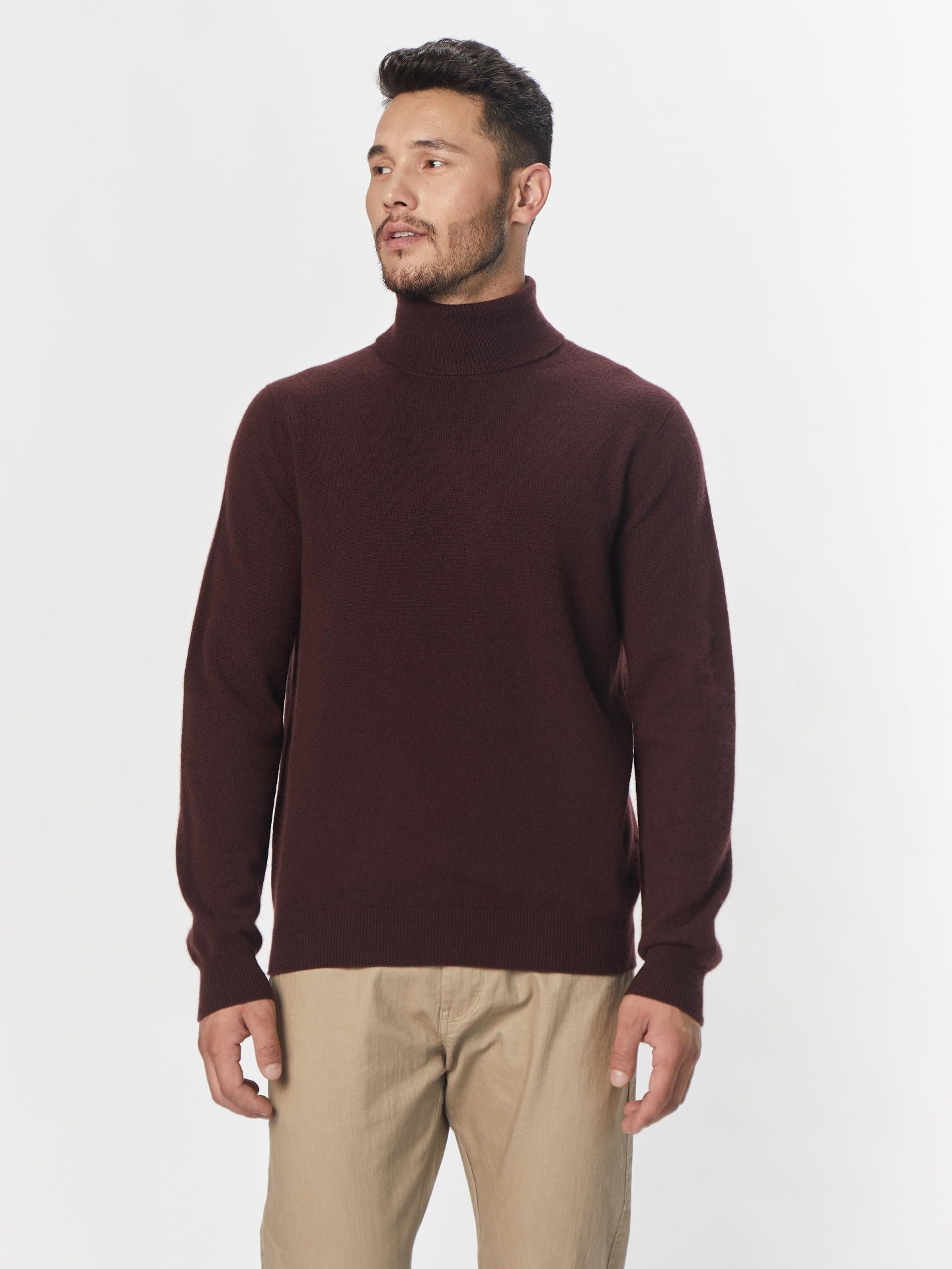 Col roulé homme en cachemire pour hommes