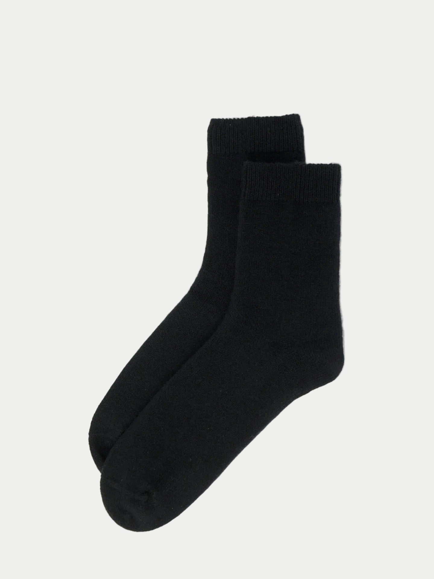 Chaussettes unisexes en cachemire Noir - Gobi Cashmere