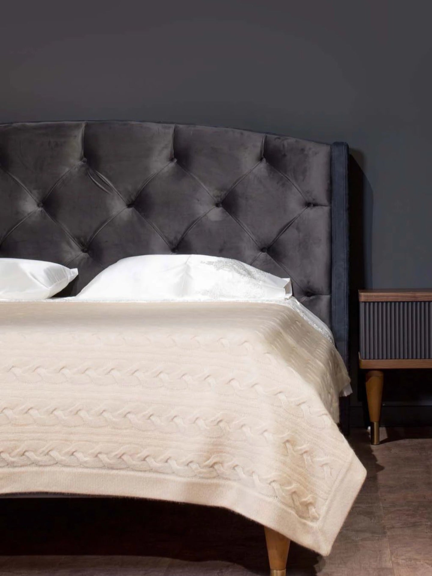 Couverture en cachemire Couleur Organique