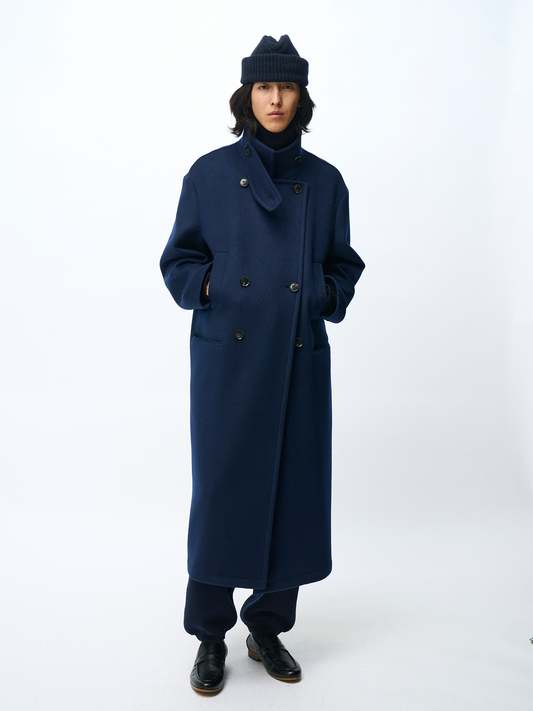 Manteau Trench en Cachemire Unisexe