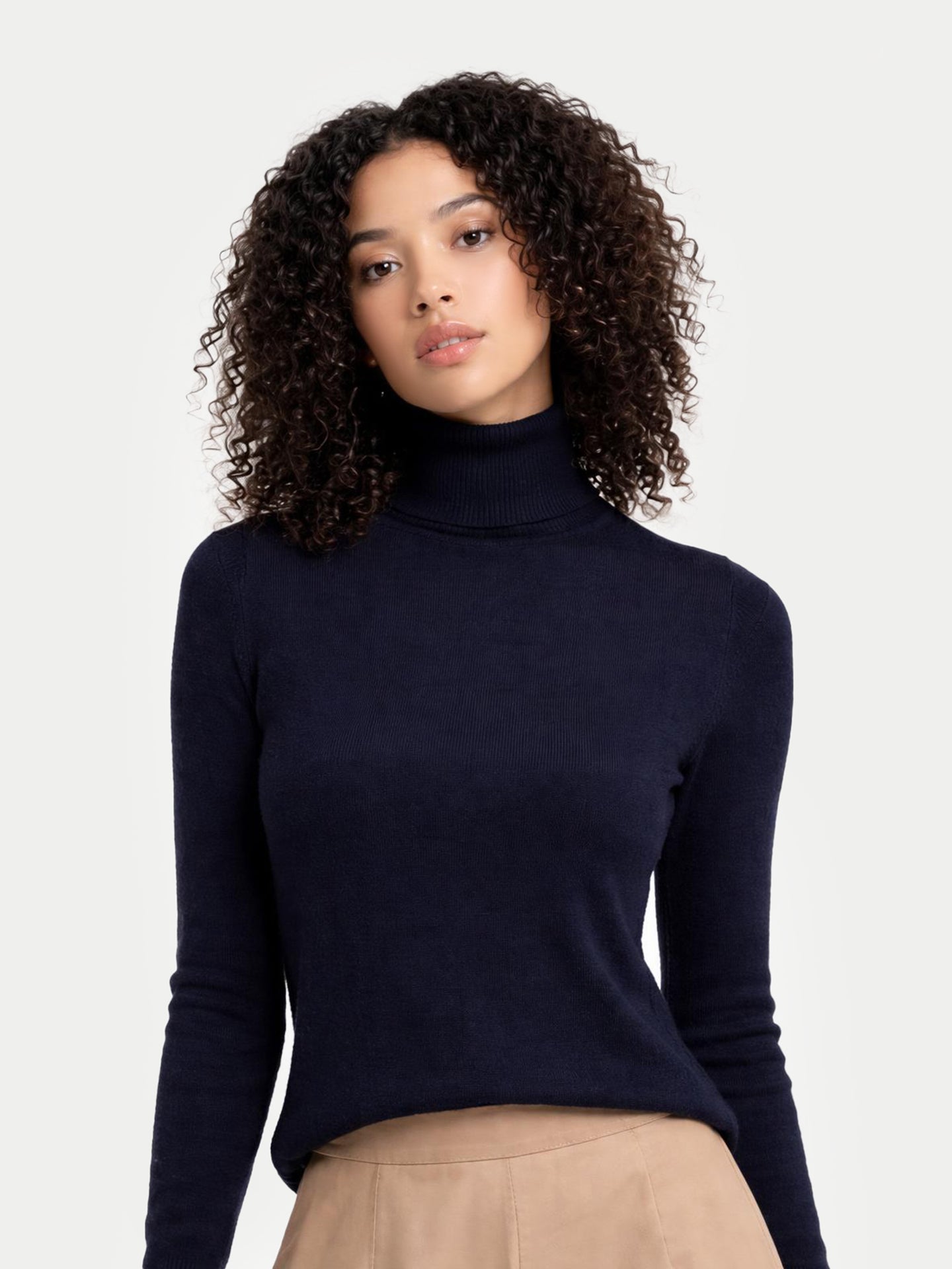 Pull col roulé en cachemire Timeless pour femmes
