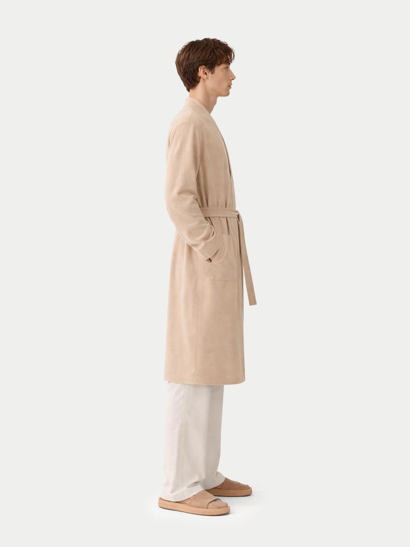 Robe de chambre en cachemire pour hommes