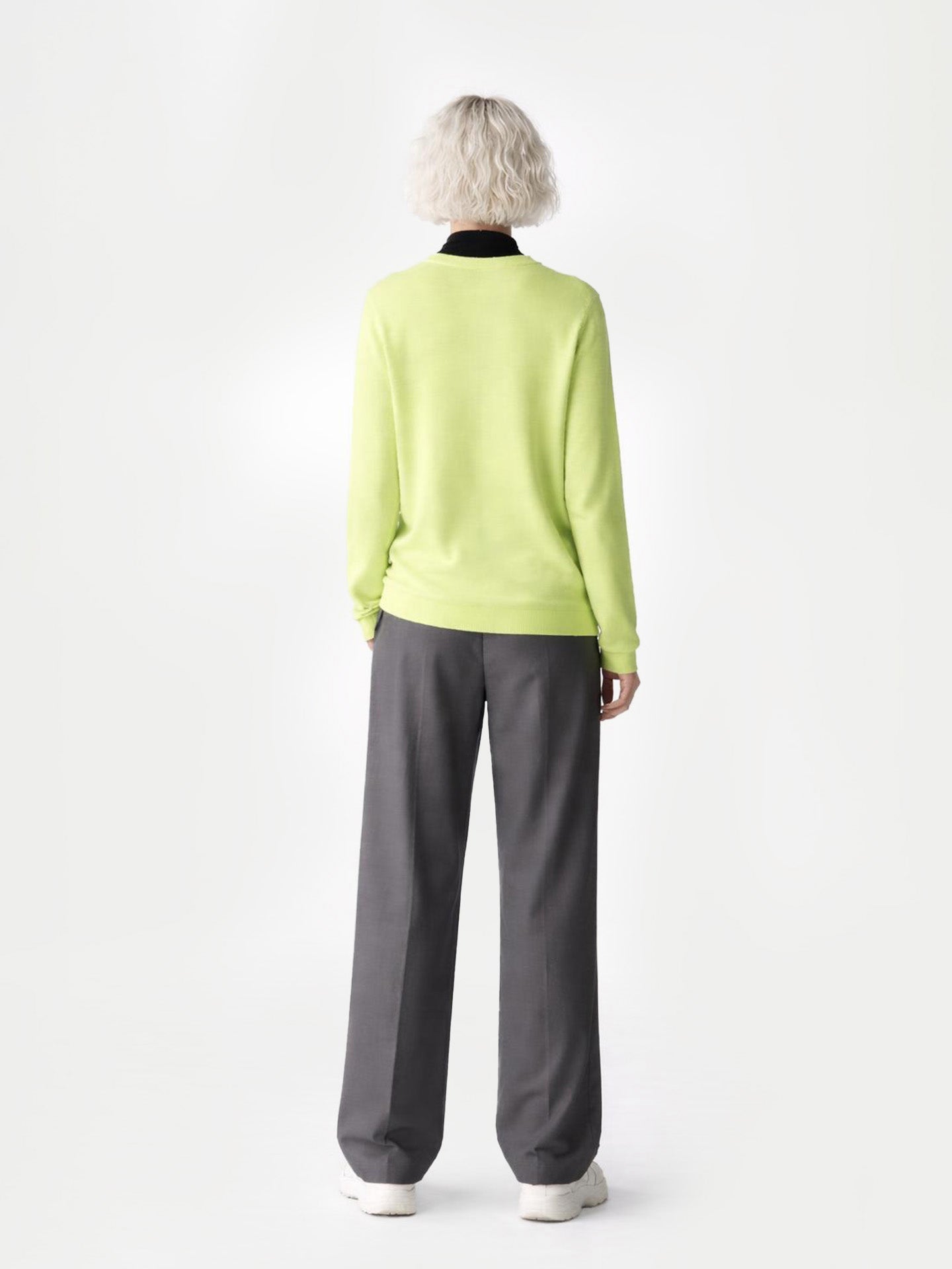 Pull col rond en cachemire Essential pour femmes
