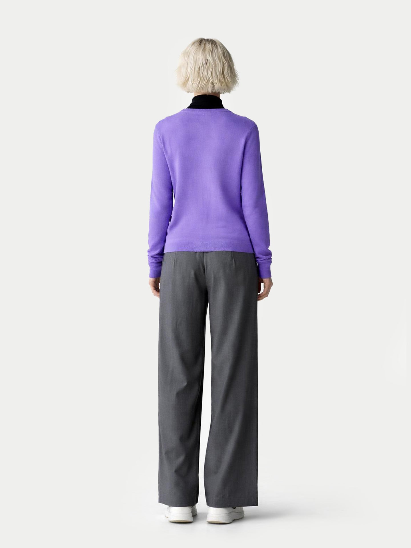 Pull col rond en cachemire Essential pour femmes