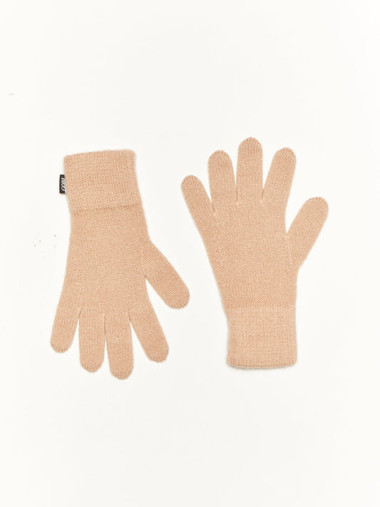 Women's Cashmere Gloves Brown - Gobi Cashmere