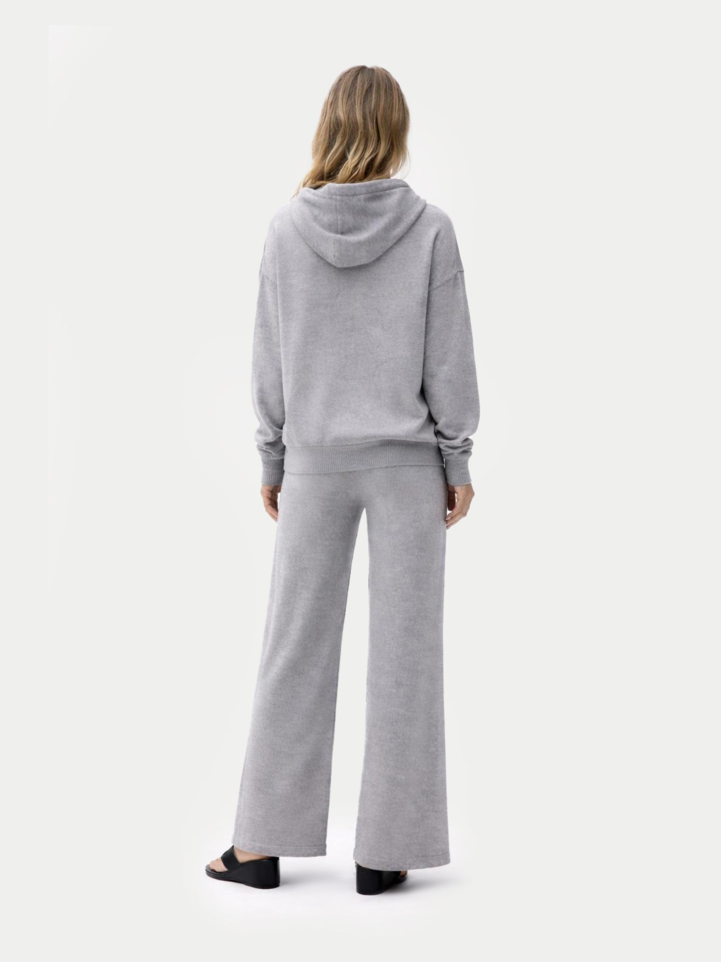 Pull à capuche en cachemire