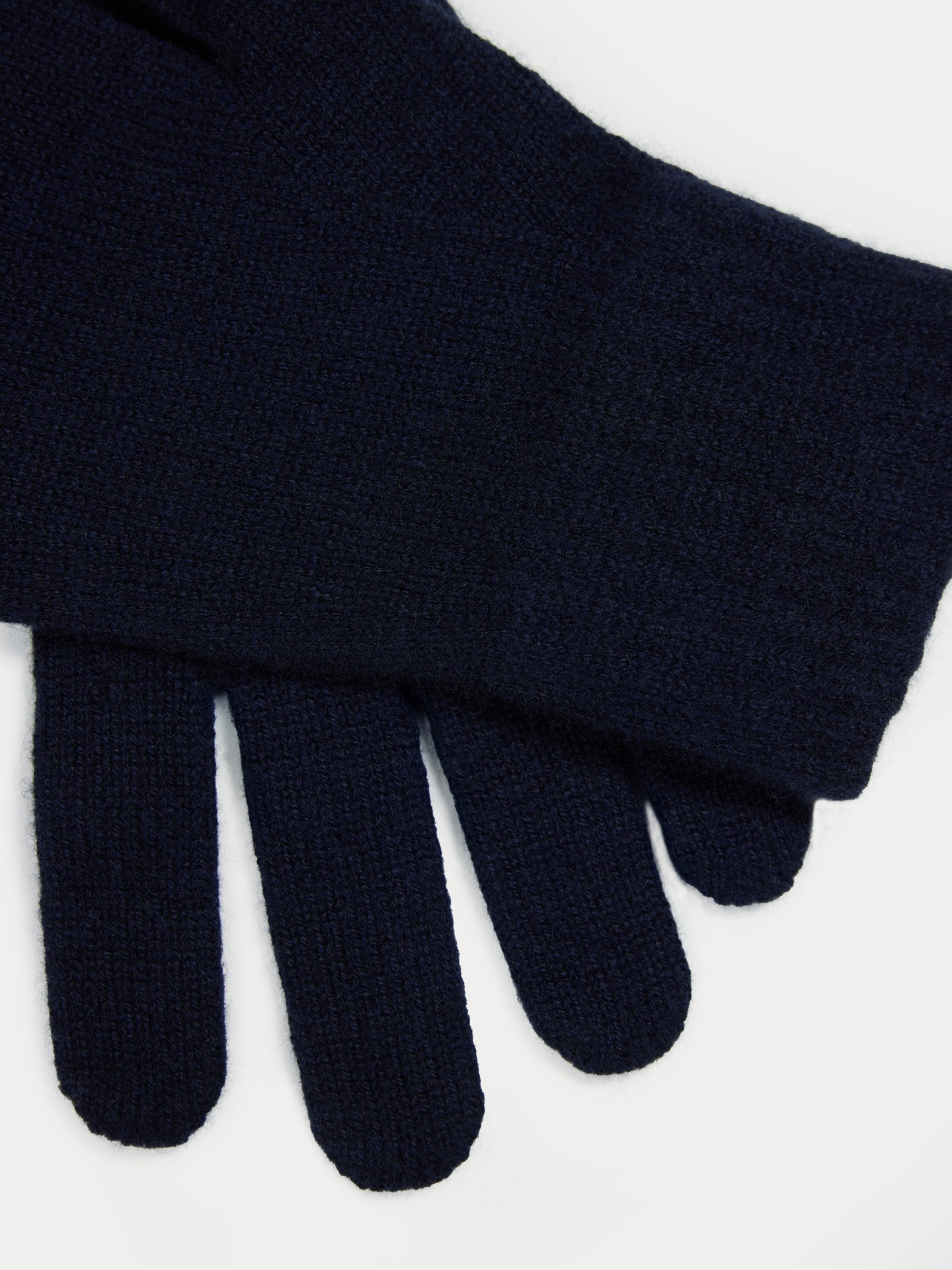 Gants Classiques en Cachemire pour l’Hiver couleur marine | GOBI Cashmere