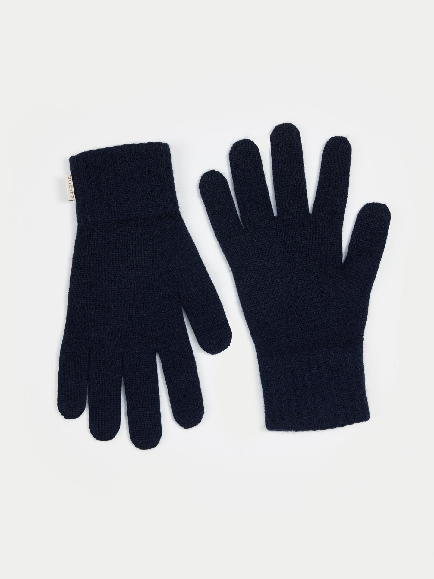 Gants Classiques en Cachemire pour l’Hiver couleur marine | GOBI Cashmere