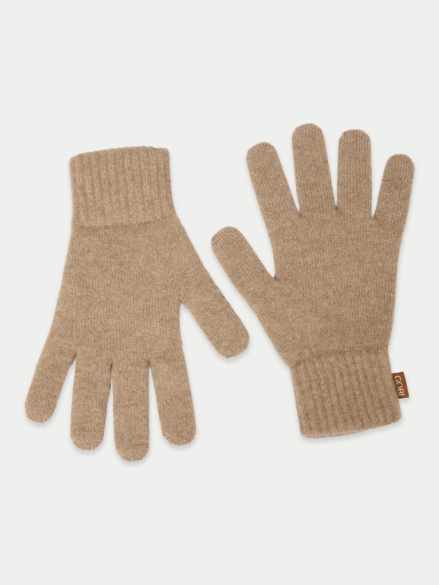Gants Classiques en Cachemire pour l’Hiver couleur taupe | GOBI Cashmere