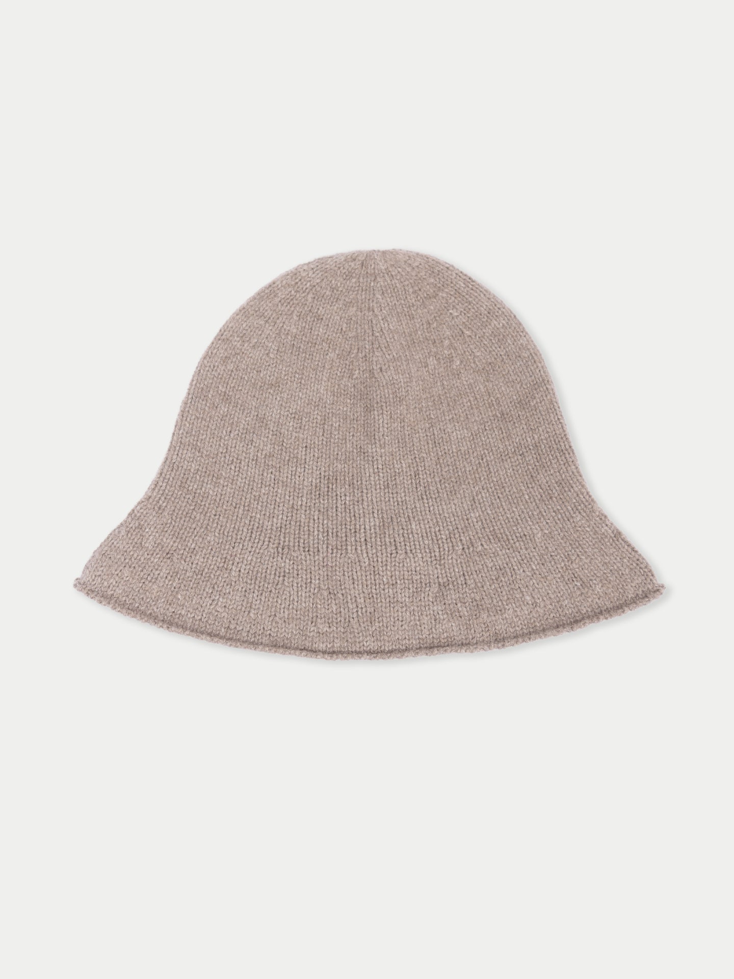 Chapeau Seau en Cachemire couleur taupe | GOBI Cashmere