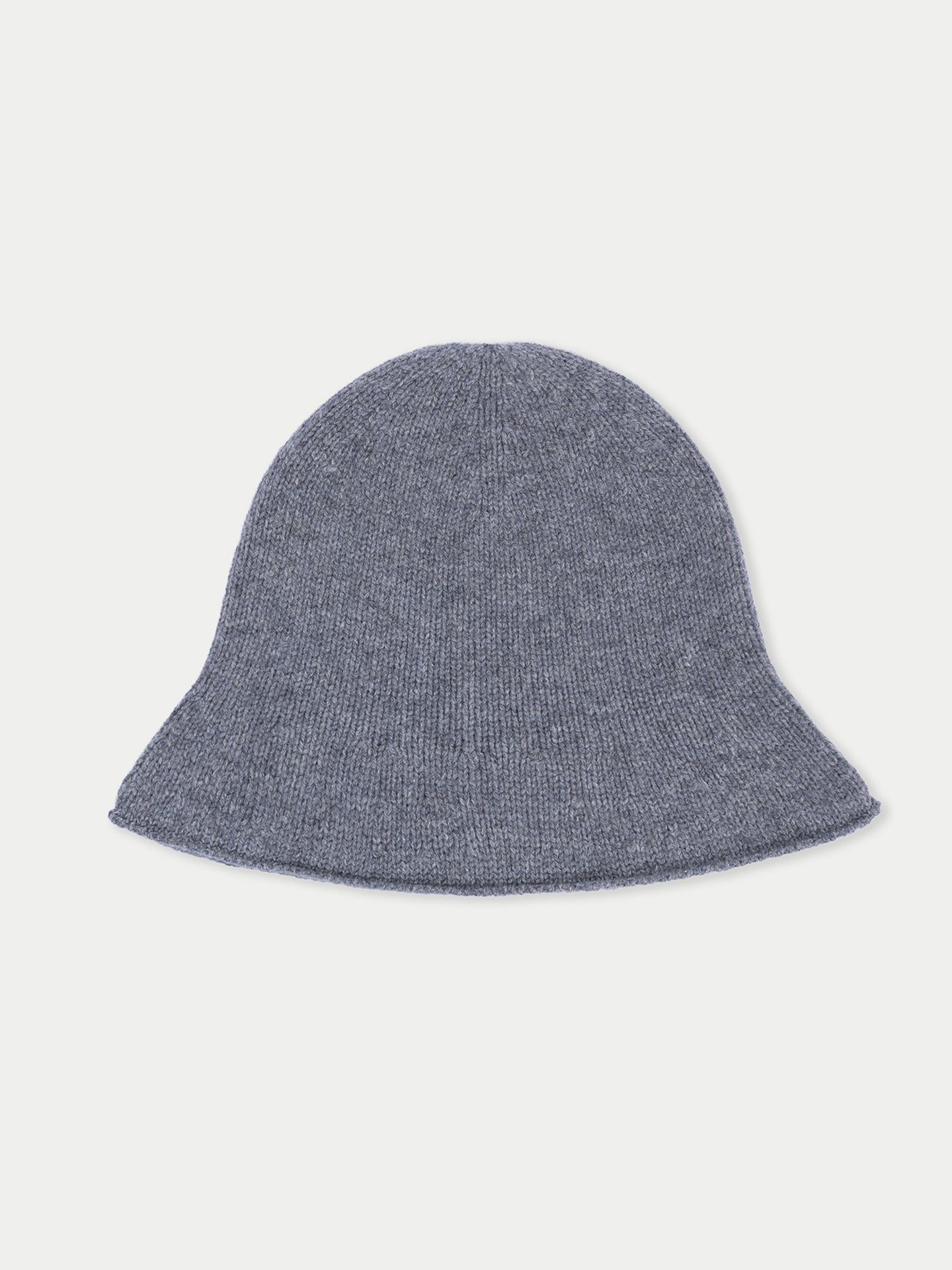 Chapeau Seau en Cachemire couleur gris | GOBI Cashmere