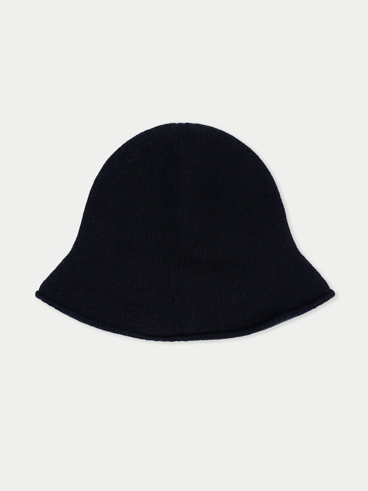 Chapeau Seau en Cachemire couleur noir | GOBI Cashmere