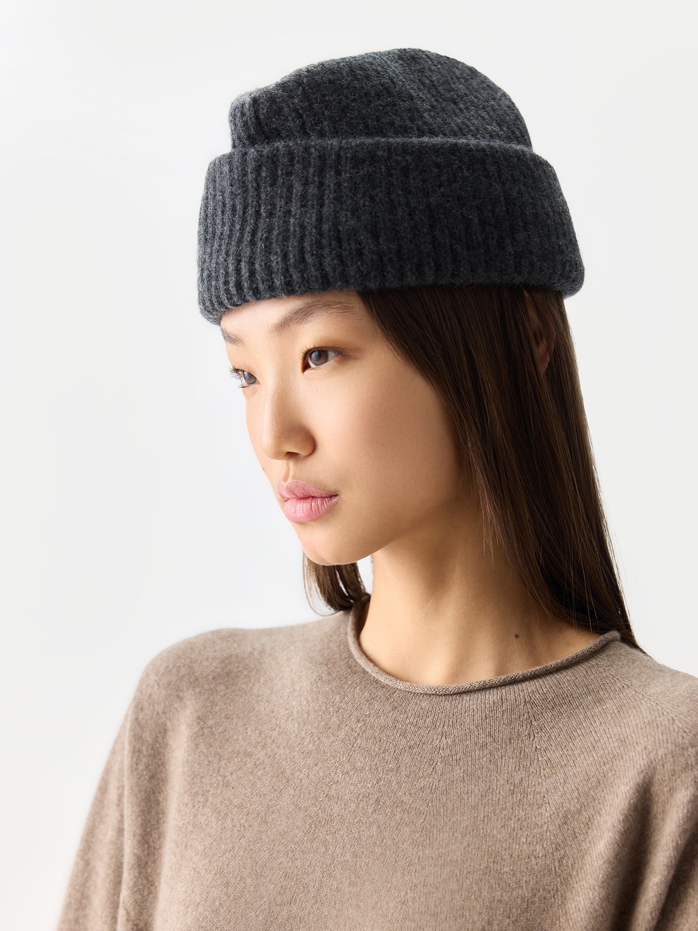Bonnet marin en cachemire unisexe