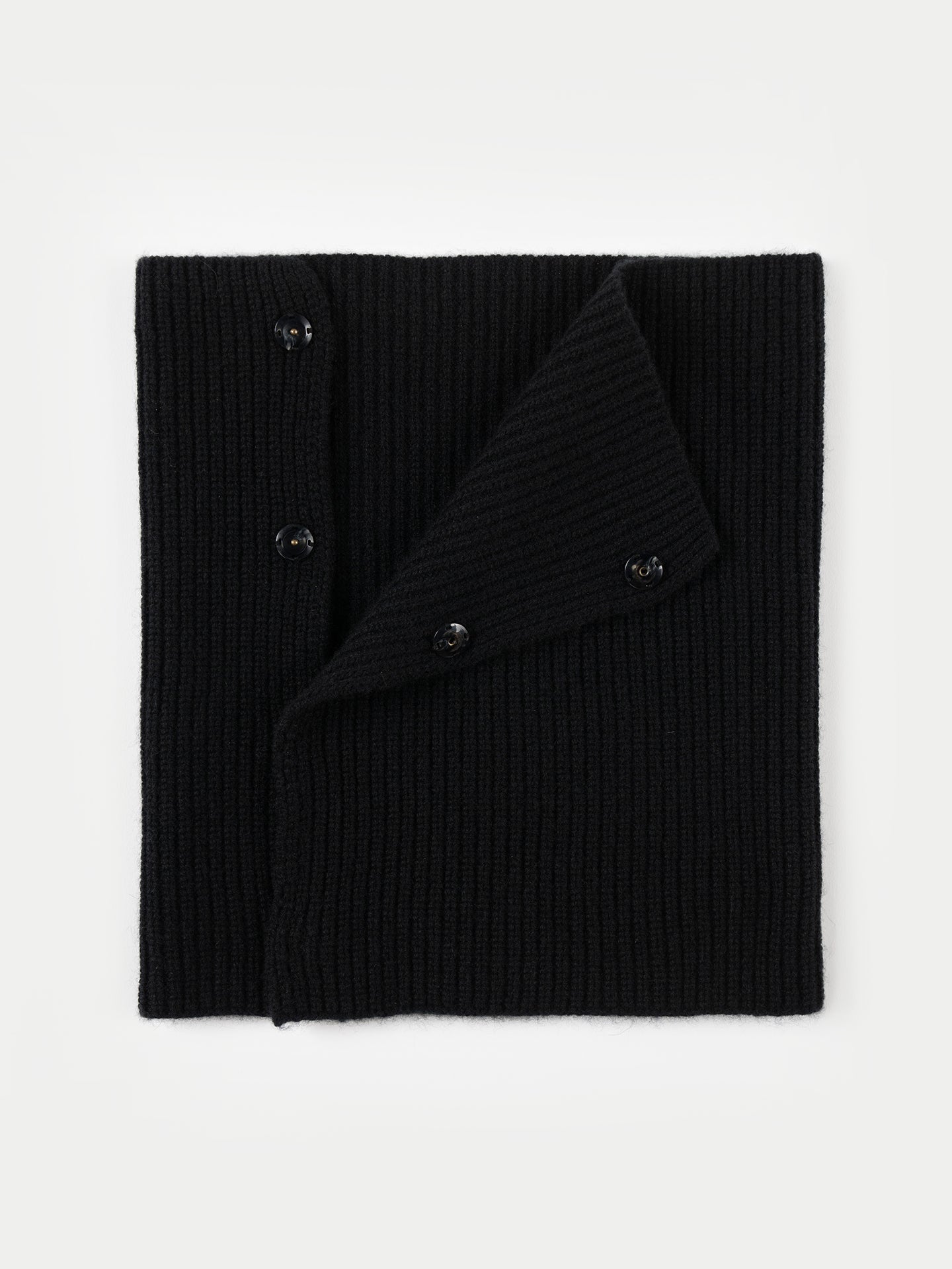 Écharpe de nuit en cachemire de GOBI - Collection Country-Chic Noir - Gobi Cashmere