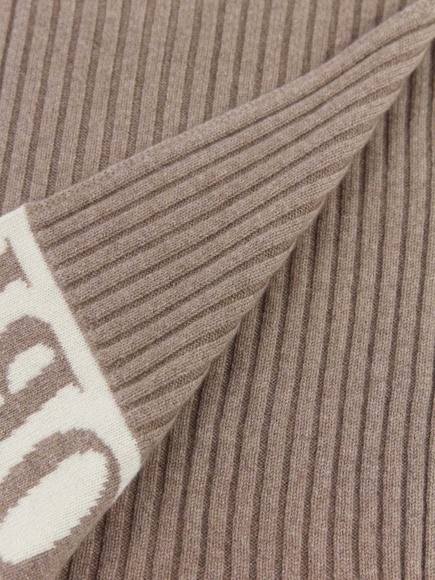 GOBI - Responsible Cashmere - Echarpe en cachemire côtelé