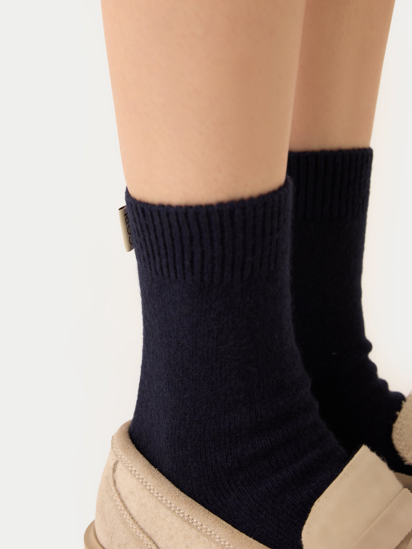 Chaussettes unisexes en cachemire Marin - Gobi Cashmere