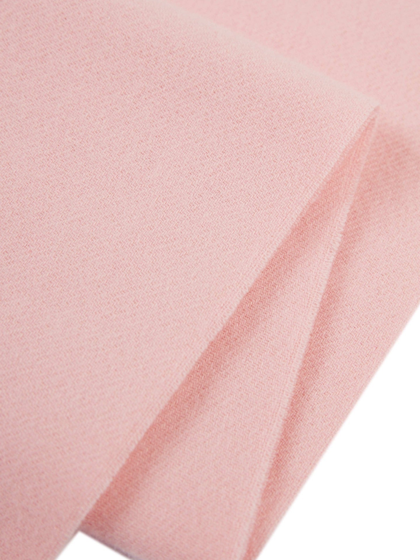 Écharpe avec franges en Cachemire pour unisex Rose - Gobi Cashmere