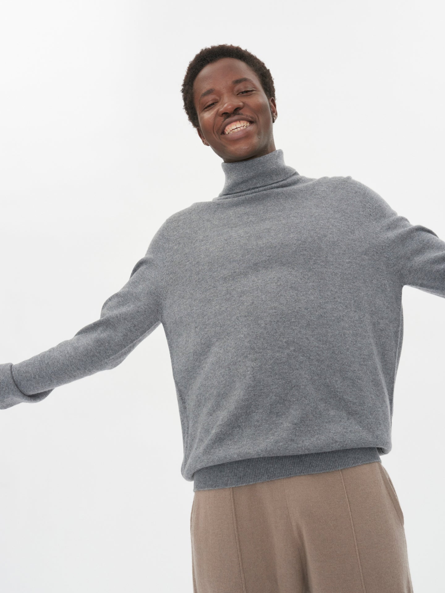 Col roulé homme en cachemire pour hommes - Gobi Cashmere