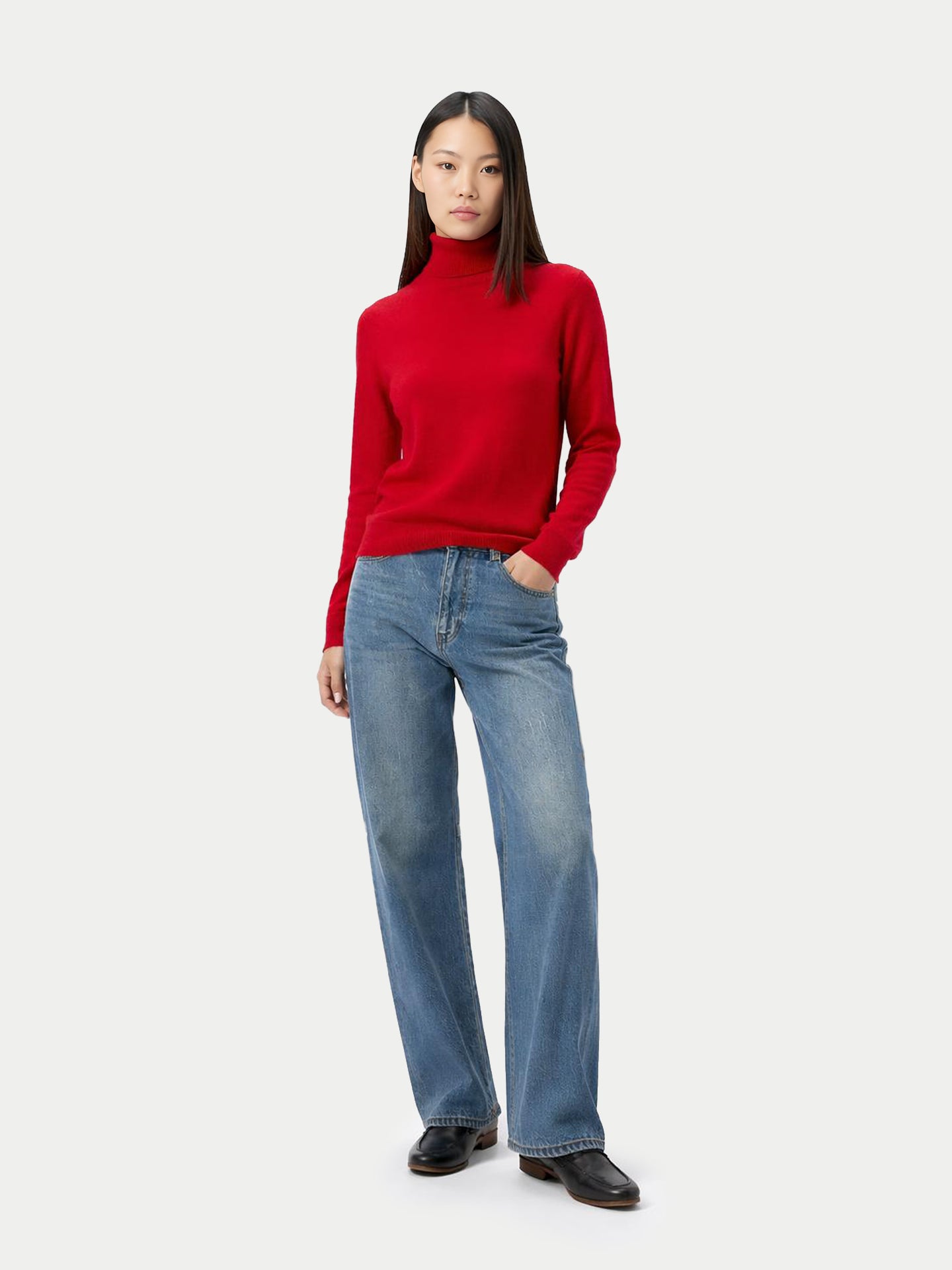 Pull col roulé en cachemire Timeless pour femmes