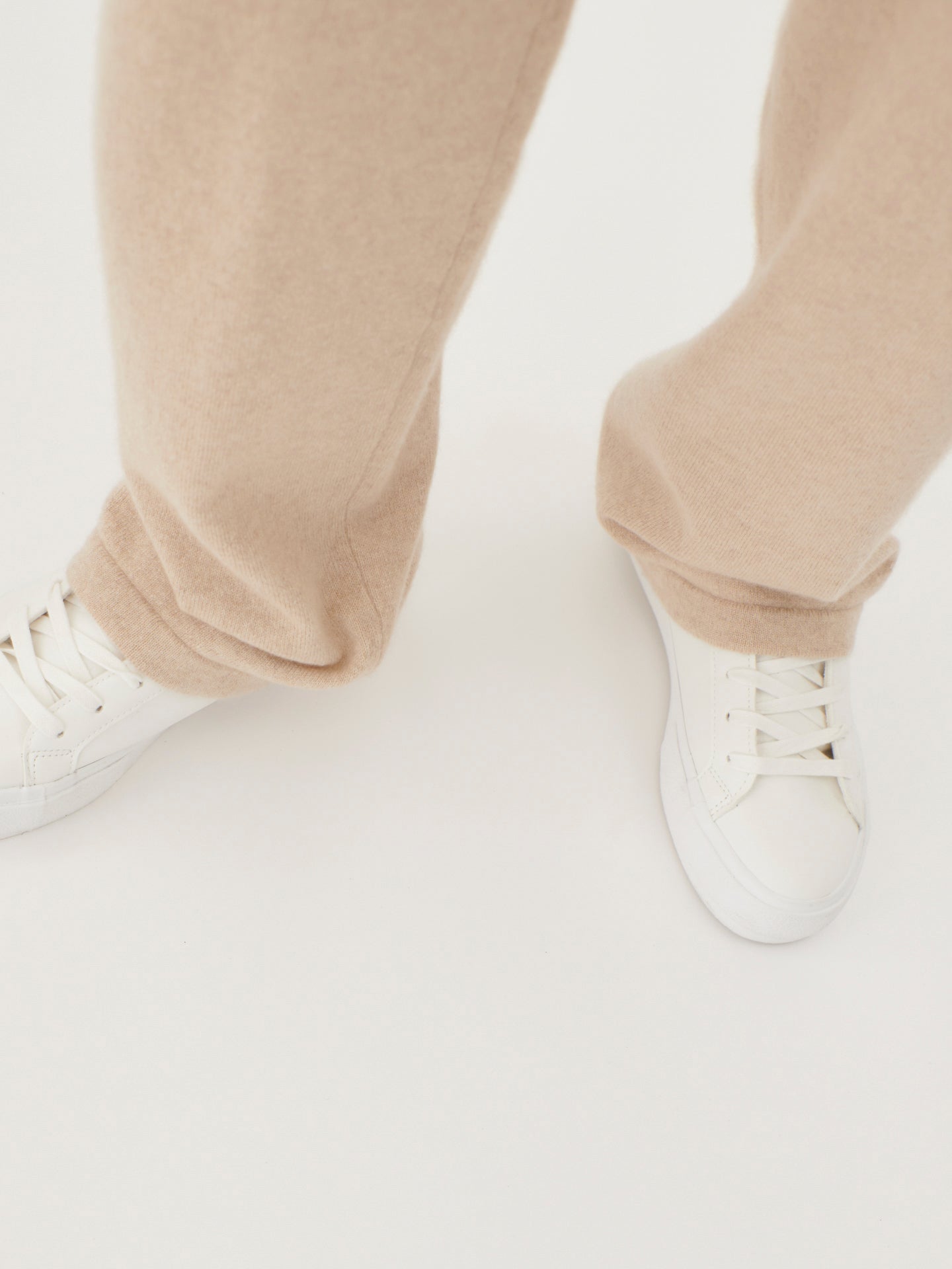 Pantalon femme lounge en Cachemire pour femmes Taupe - Gobi Cashmere