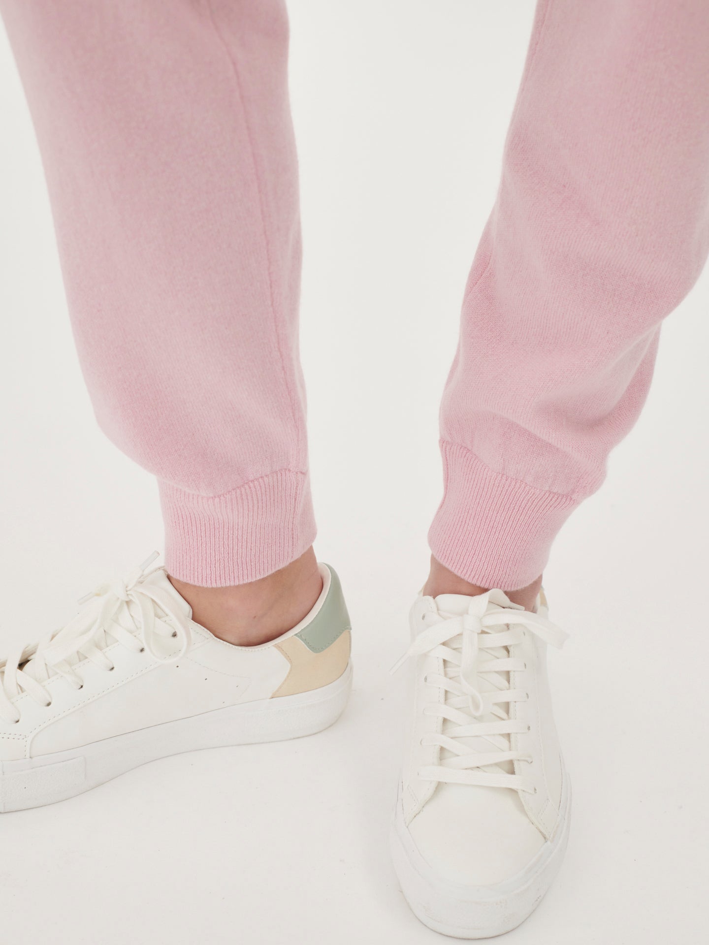 Jogging femme en Cachemire pour femmes Rose - Gobi Cashmere