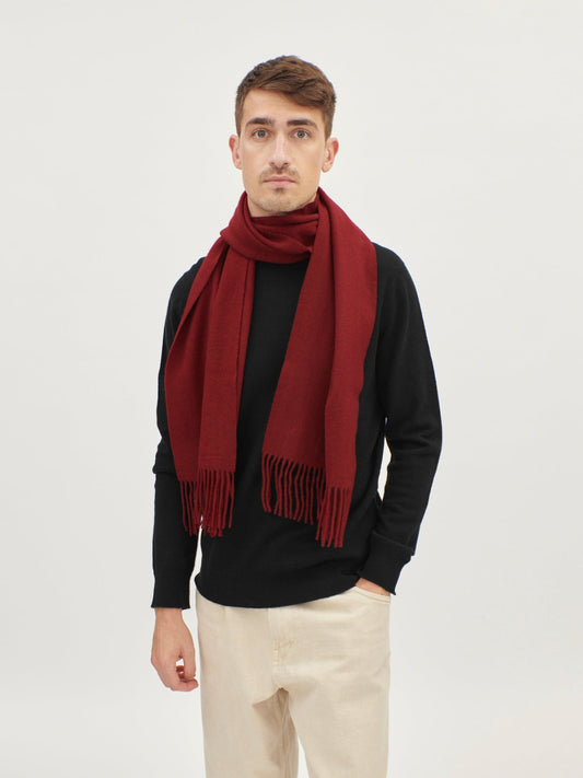 Écharpe avec franges en cachemire pour unisex - Gobi Cashmere