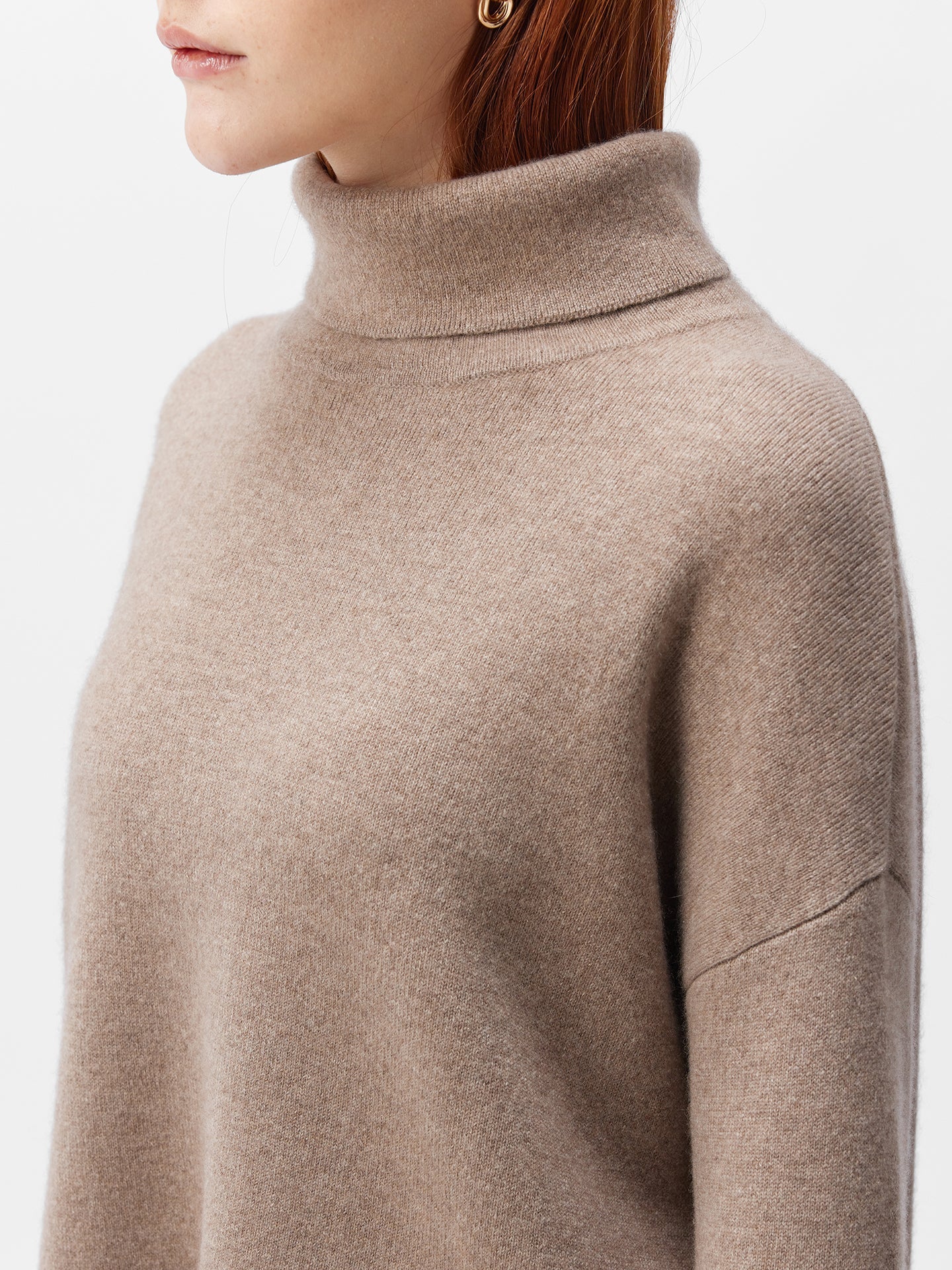 GOBI - Responsible Collection - Pull col roulé en cachemire