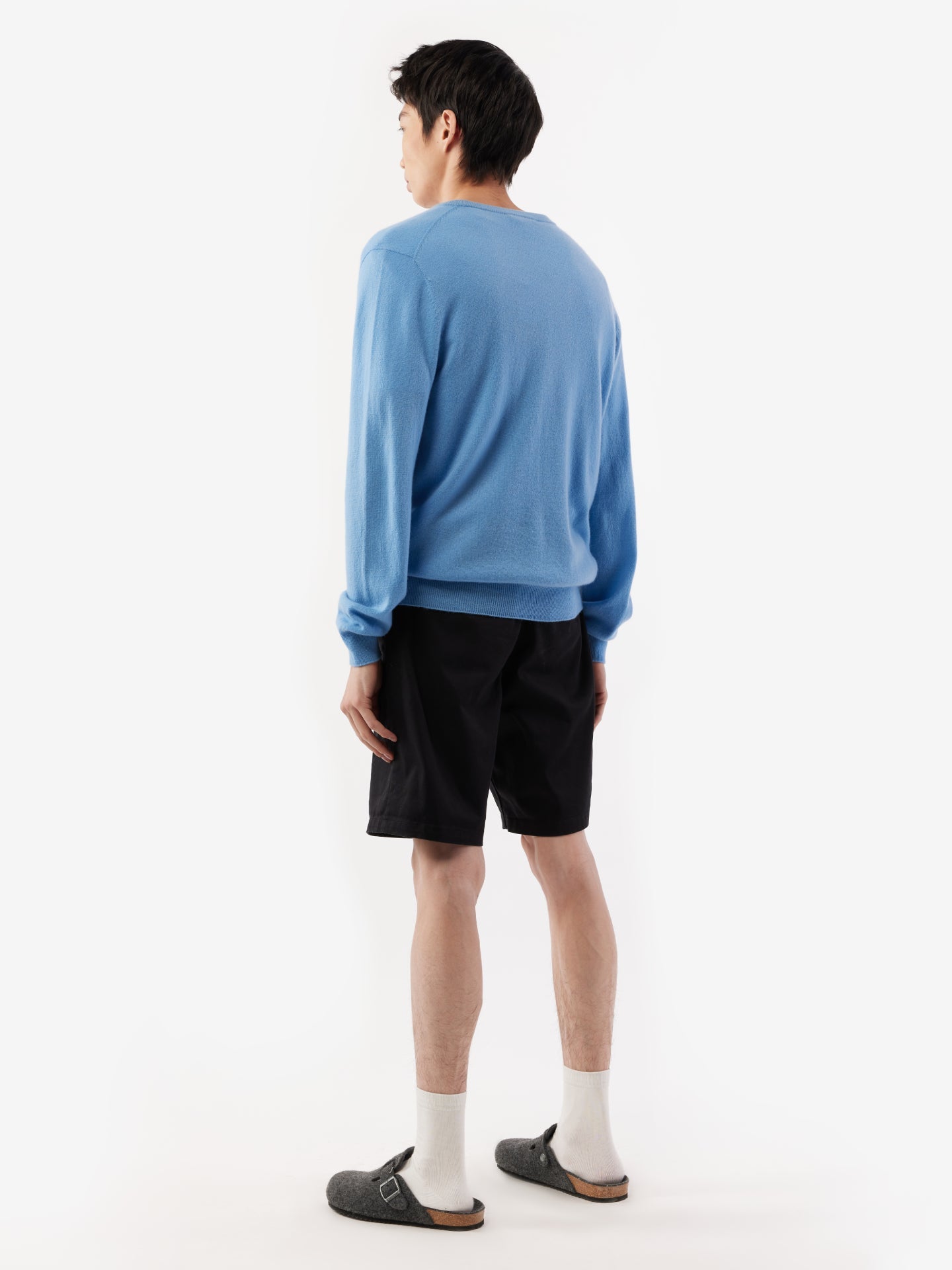 Cardigan a col V en Cachemire pour hommes Marin - Gobi Cashmere
