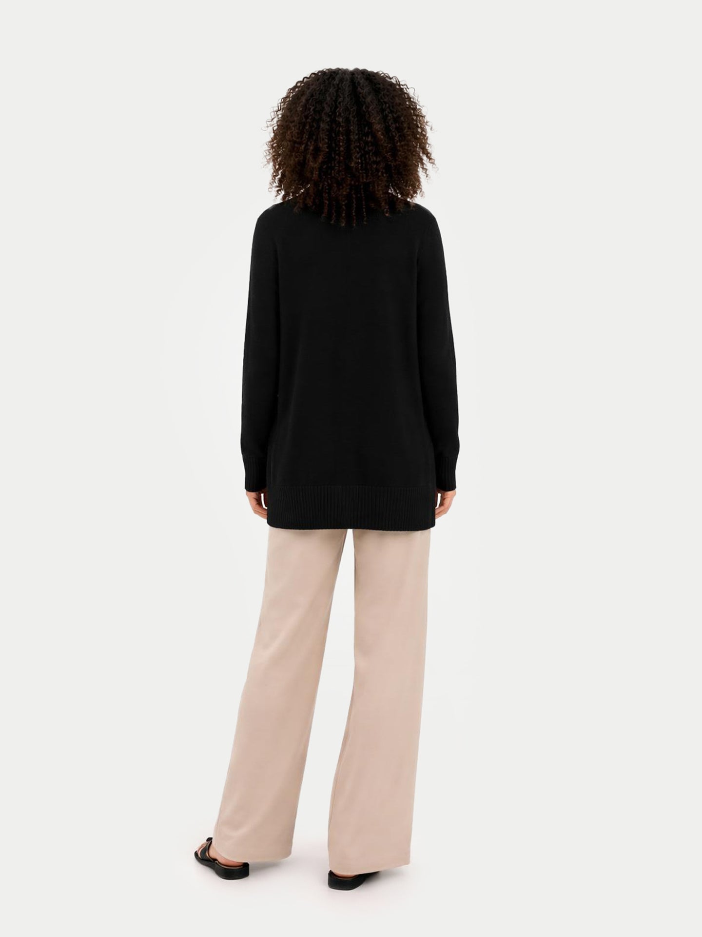 Cardigan en cachemire à la coupe décontractée