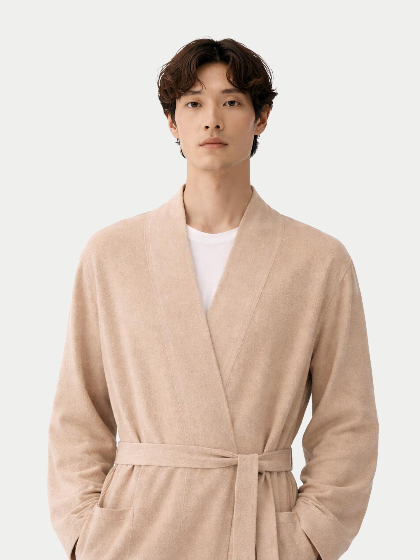 Robe de chambre en cachemire pour hommes