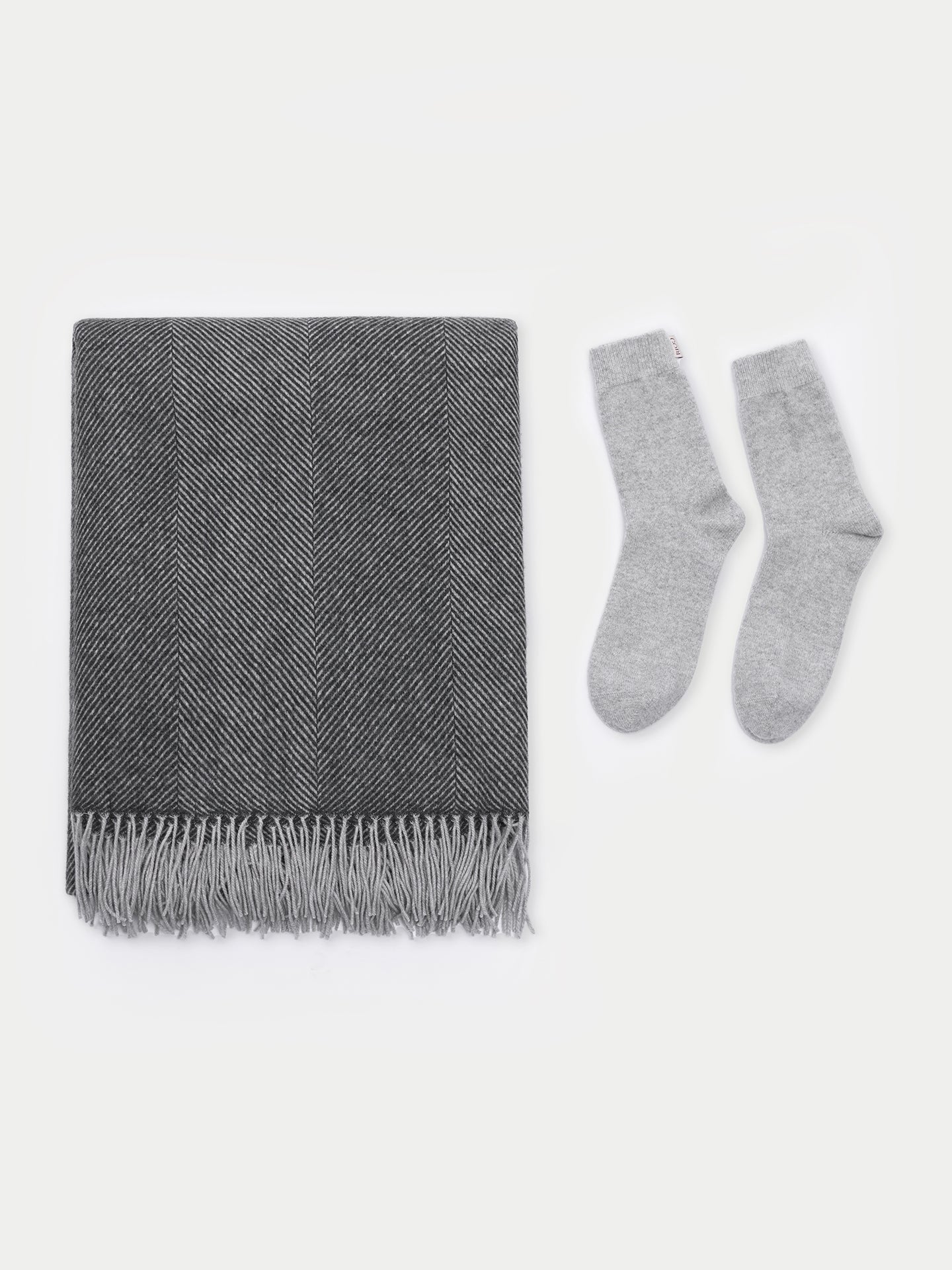 Set de plaids et de chaussettes