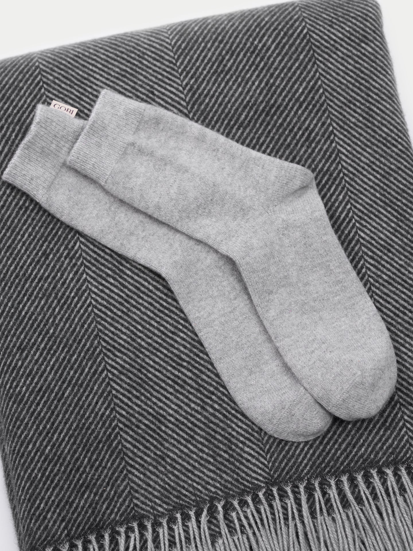 Set de plaids et de chaussettes