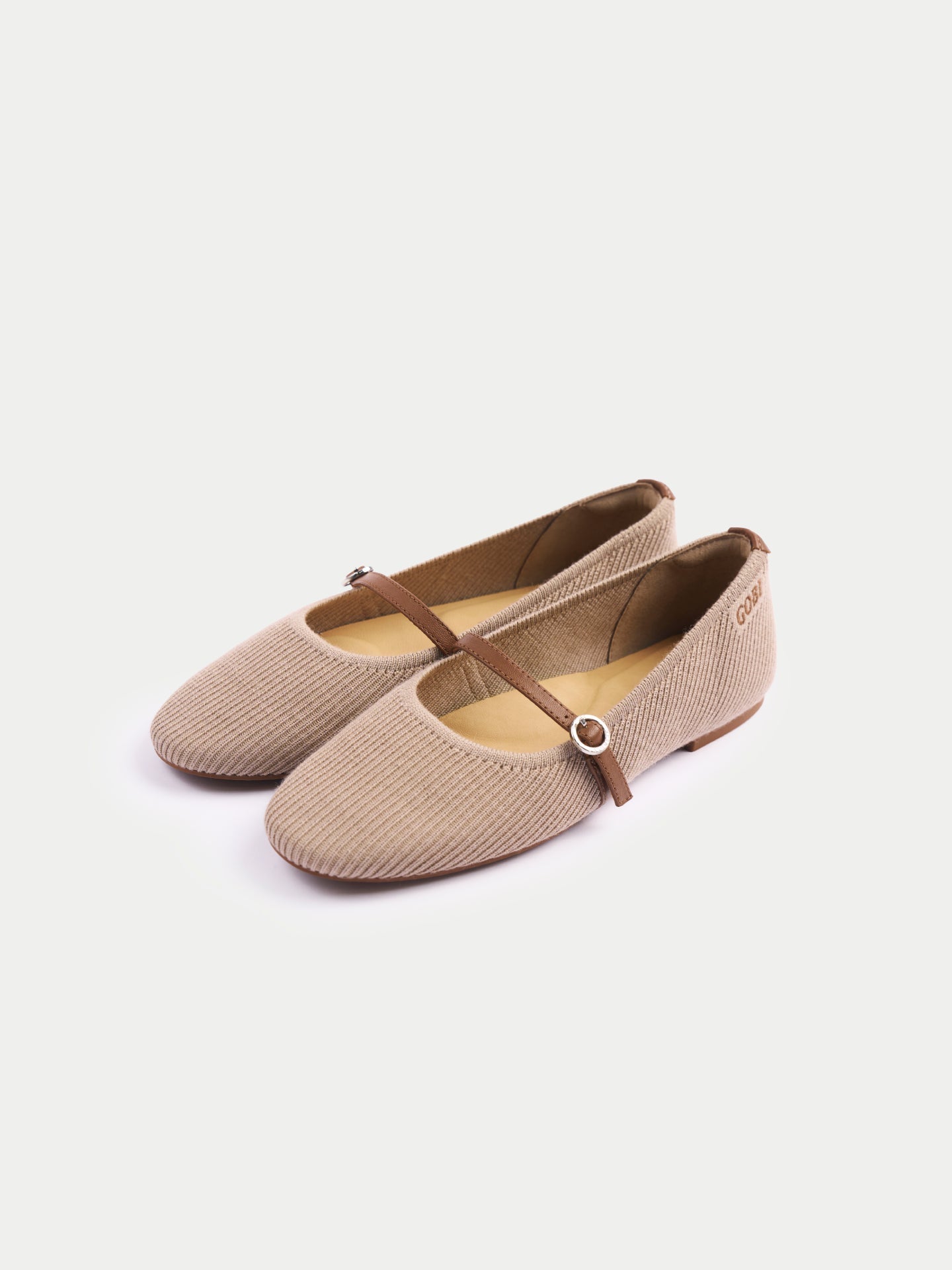 Ballerines en laine et cachemire | GOBI Cashmere