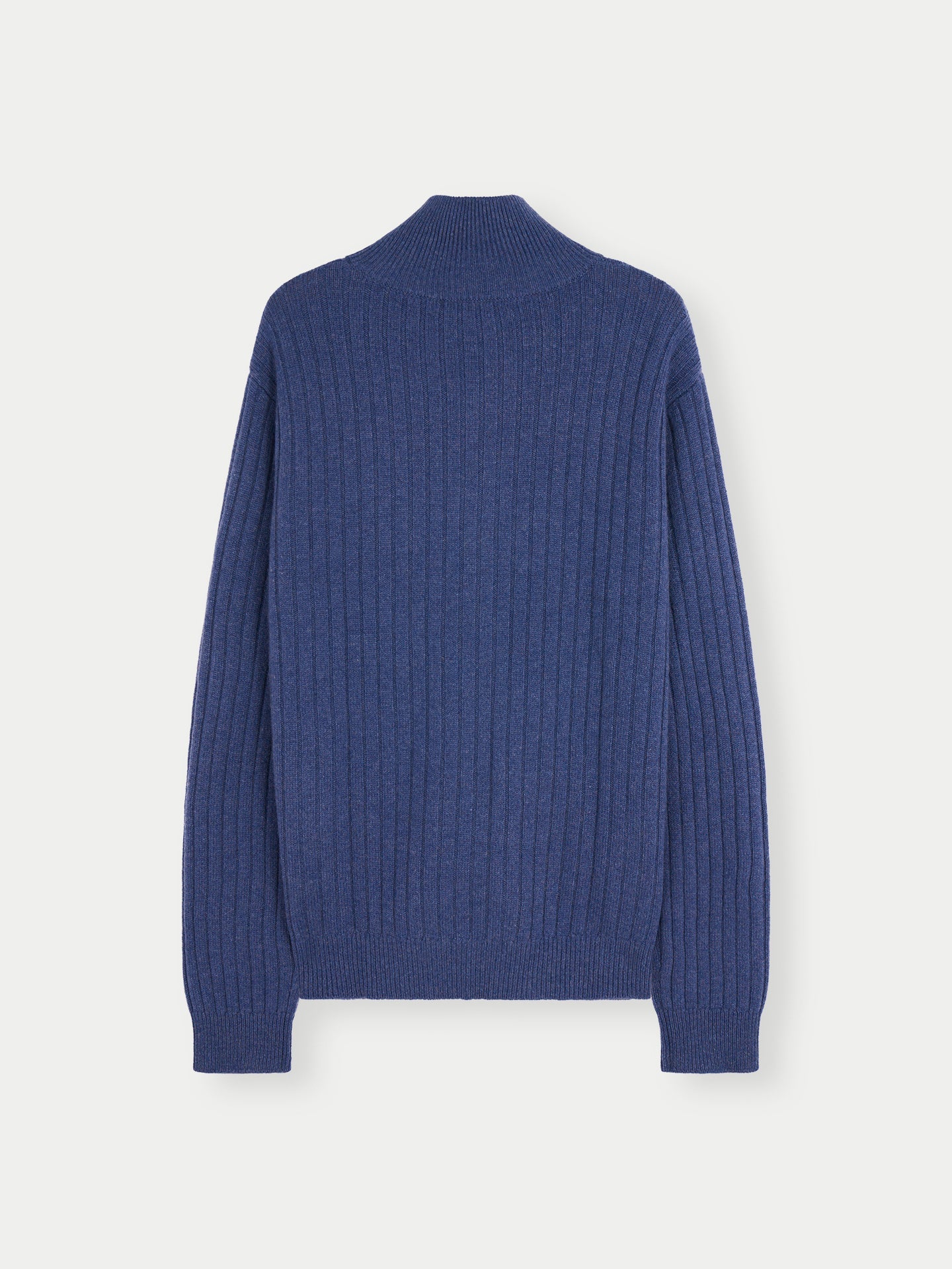 Cardigan à fermeture éclair  Navy - Gobi Cashmere