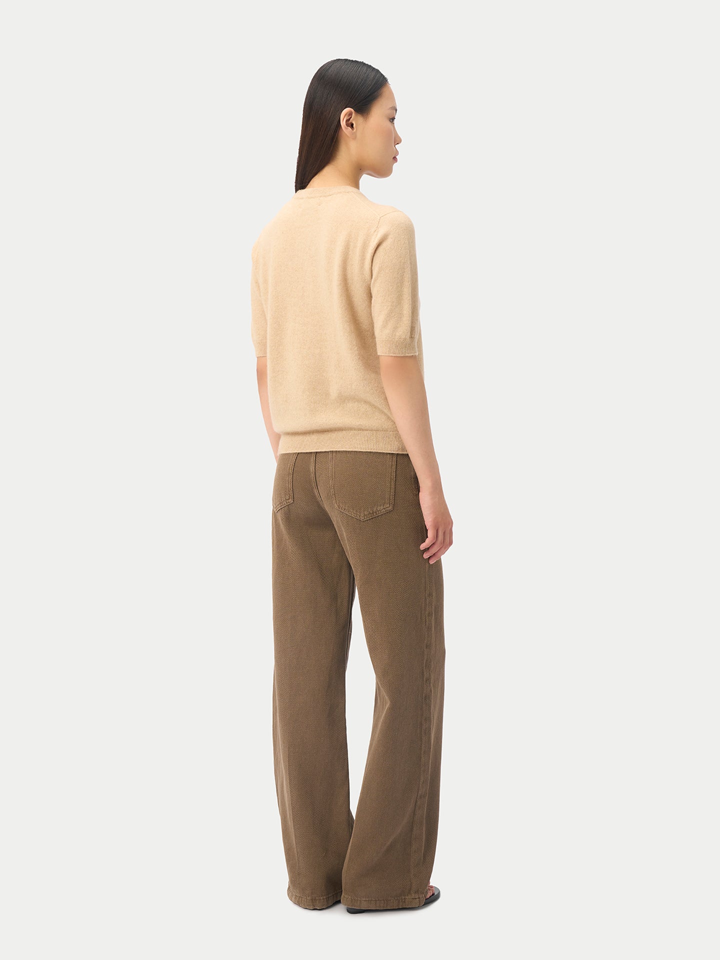 Pull en Cachemire Décontracté Pour Femme Couleur Organique