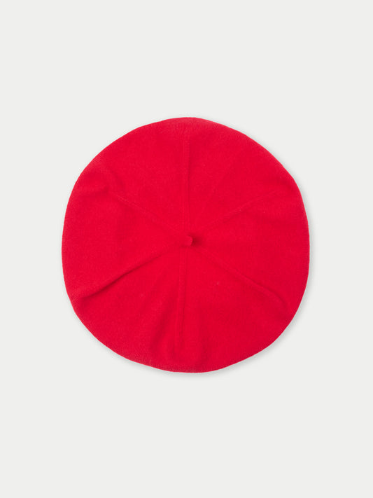 Béret en jersey de cachemire