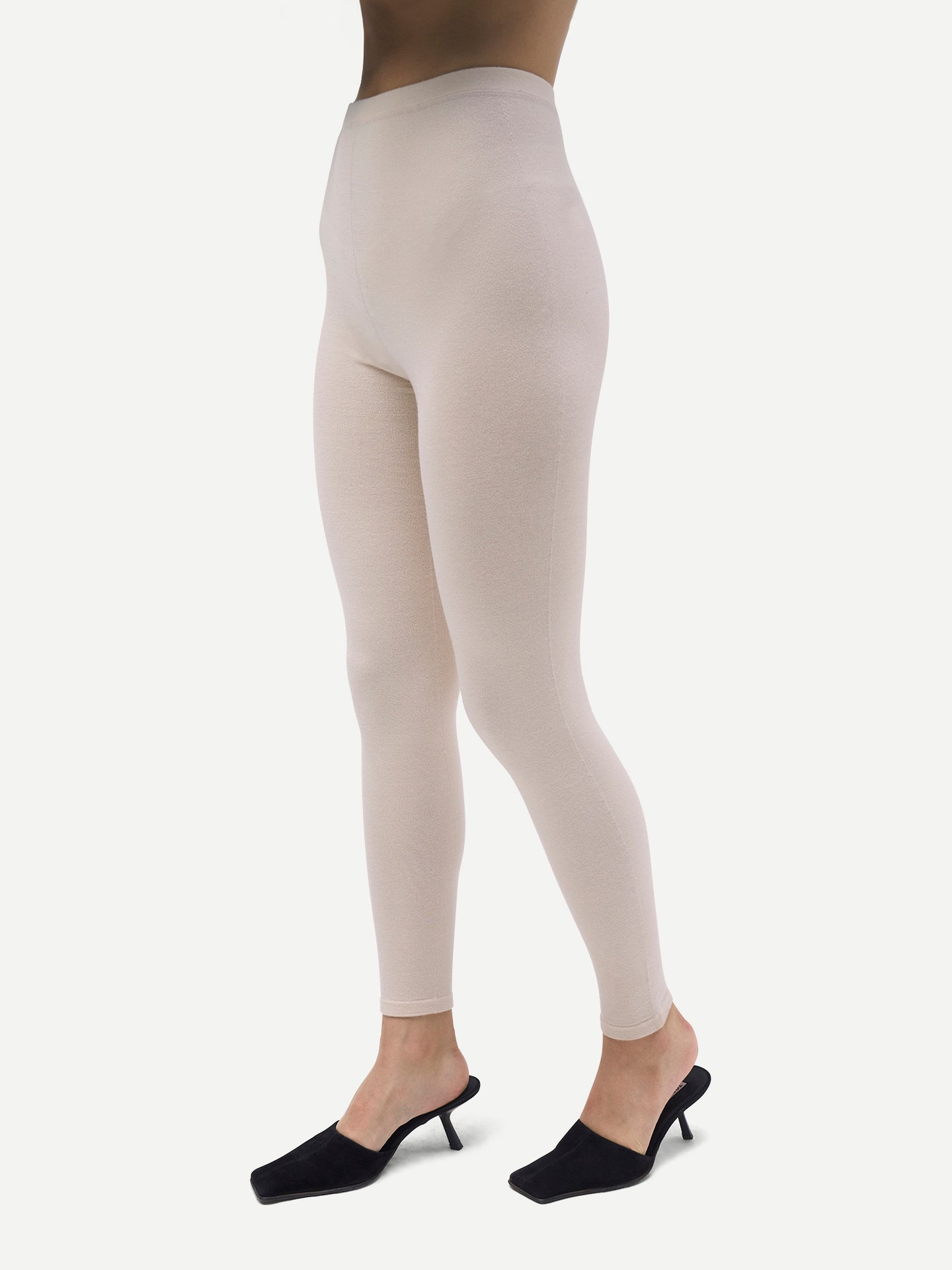 Leggings en soie cachemire pour femmes