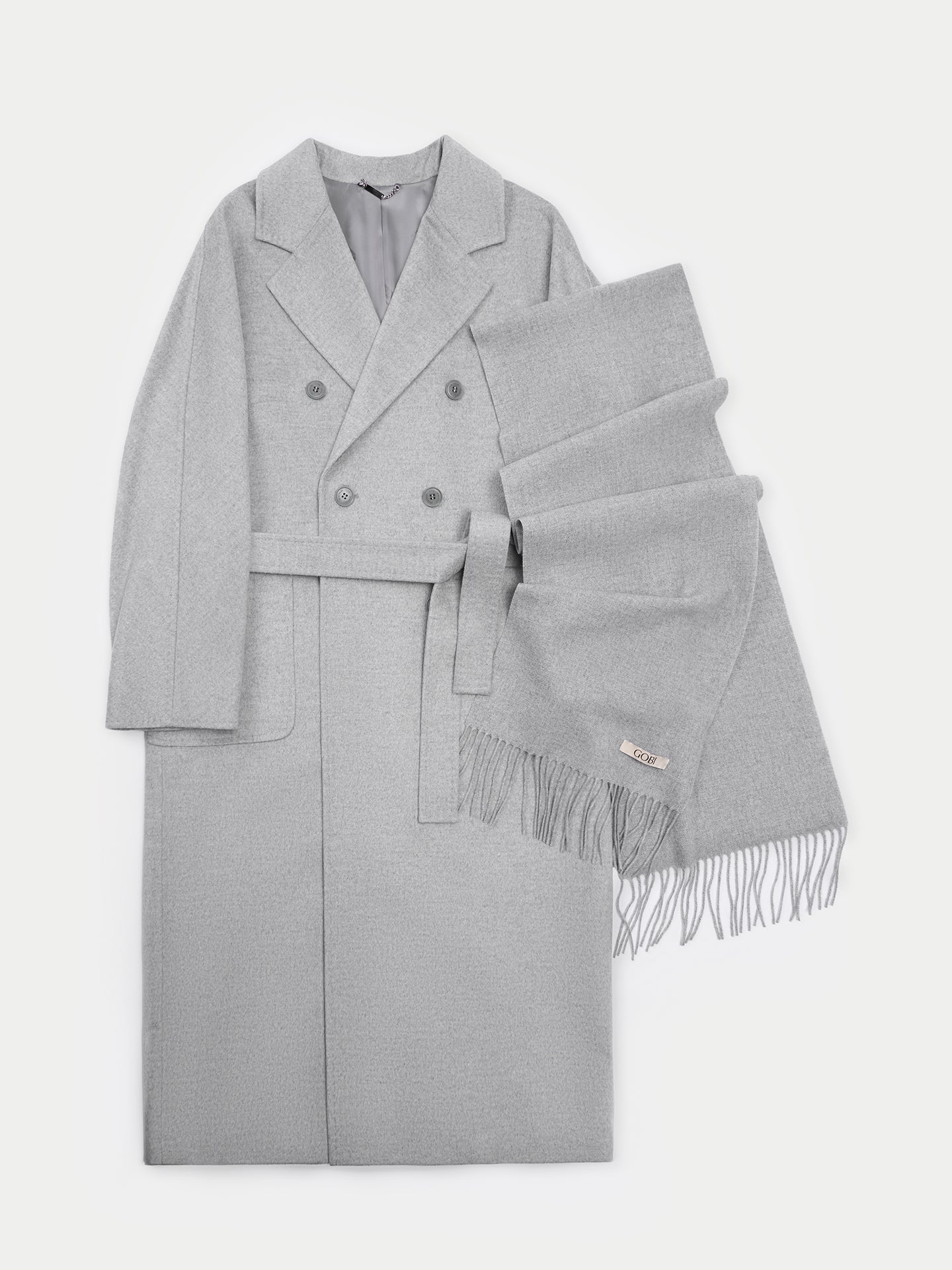 Set Manteau & Echarpe Femme