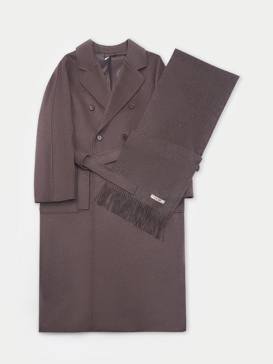 Set Manteau & Echarpe Femme