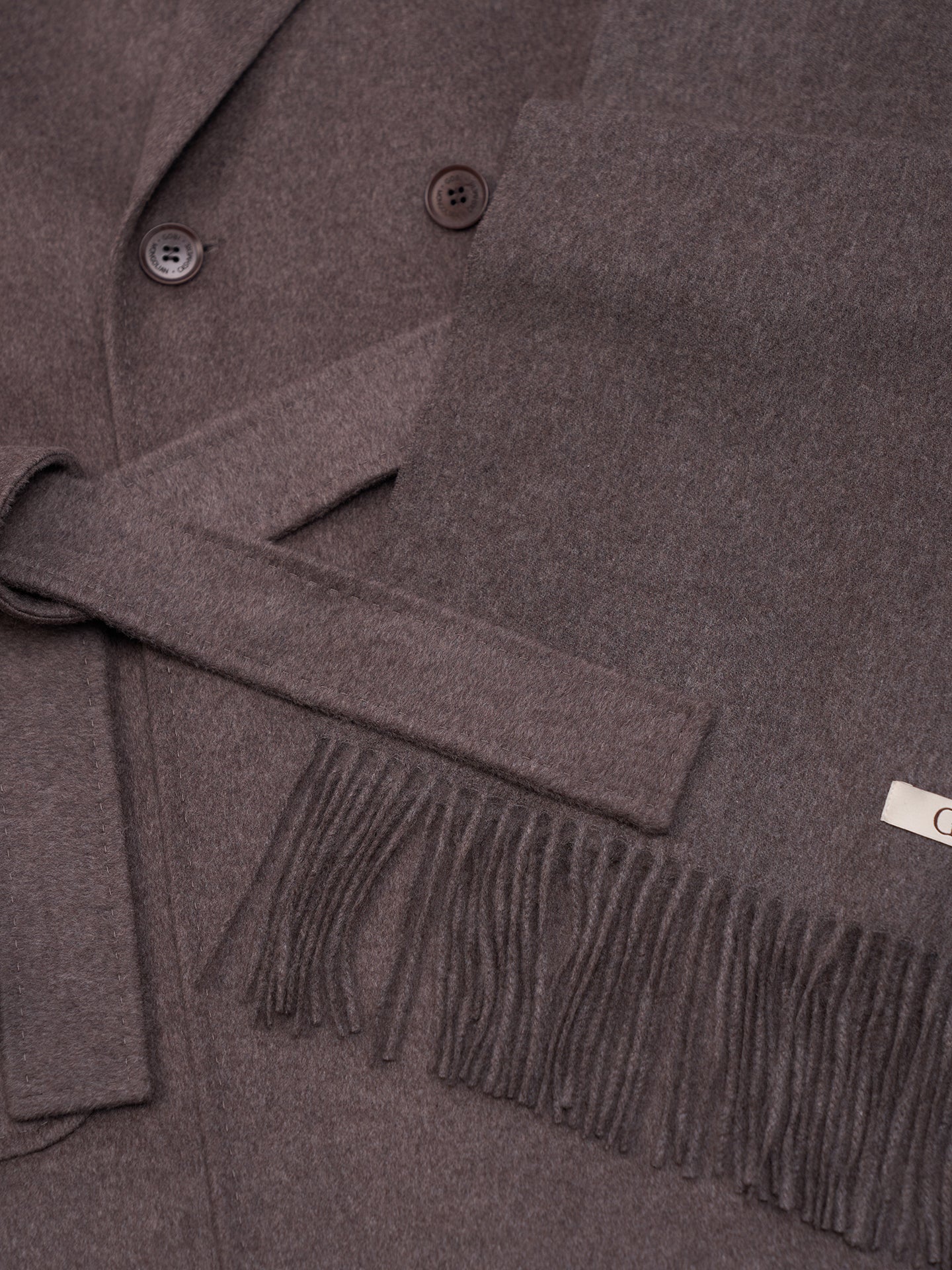 Set Manteau & Echarpe Femme
