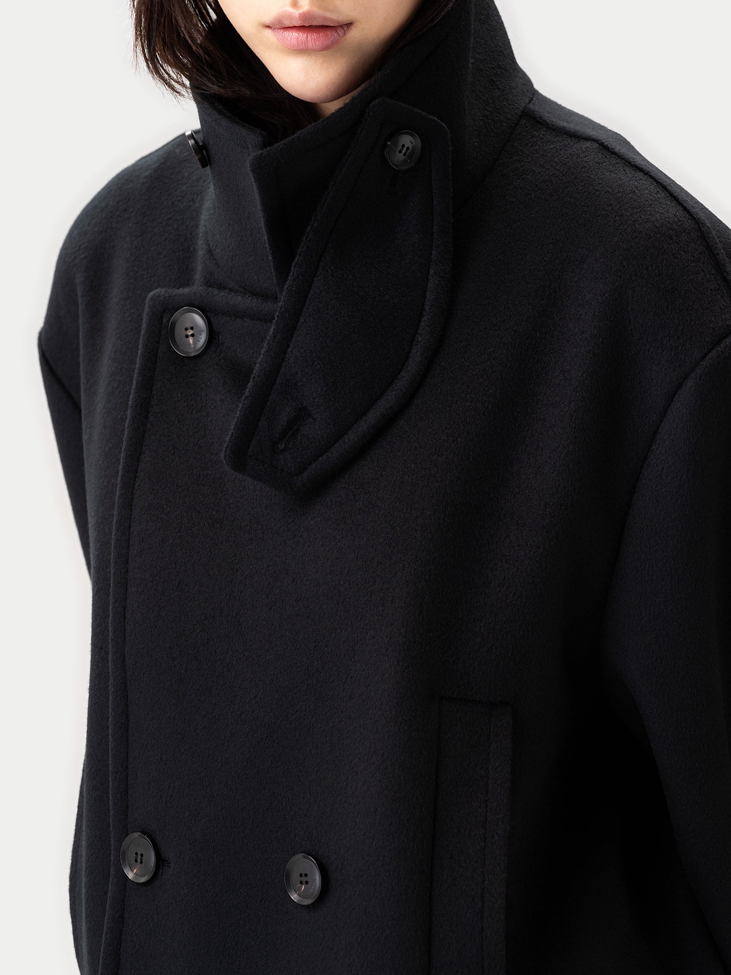 Manteau Trench en Cachemire Unisexe