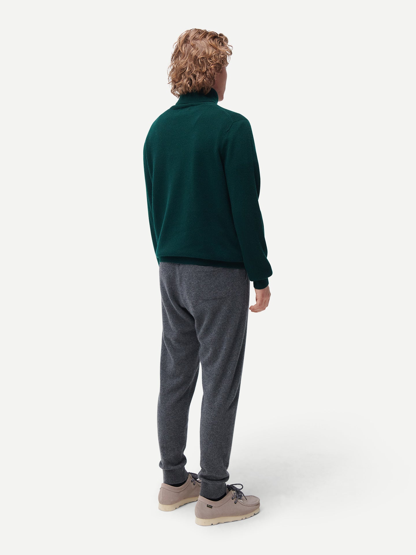 Pull col roulé en cachemire Essential pour hommes