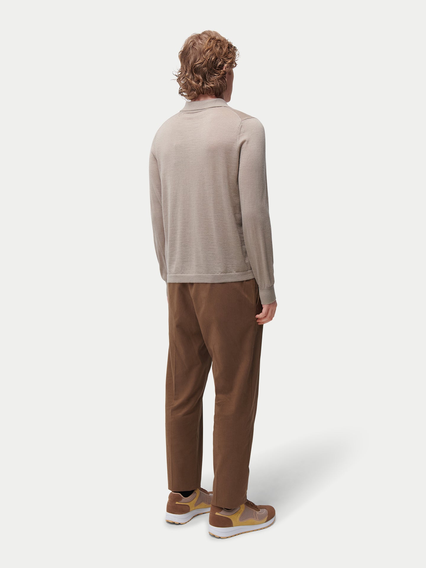 Cardigan à col roulé en cachemire et soie