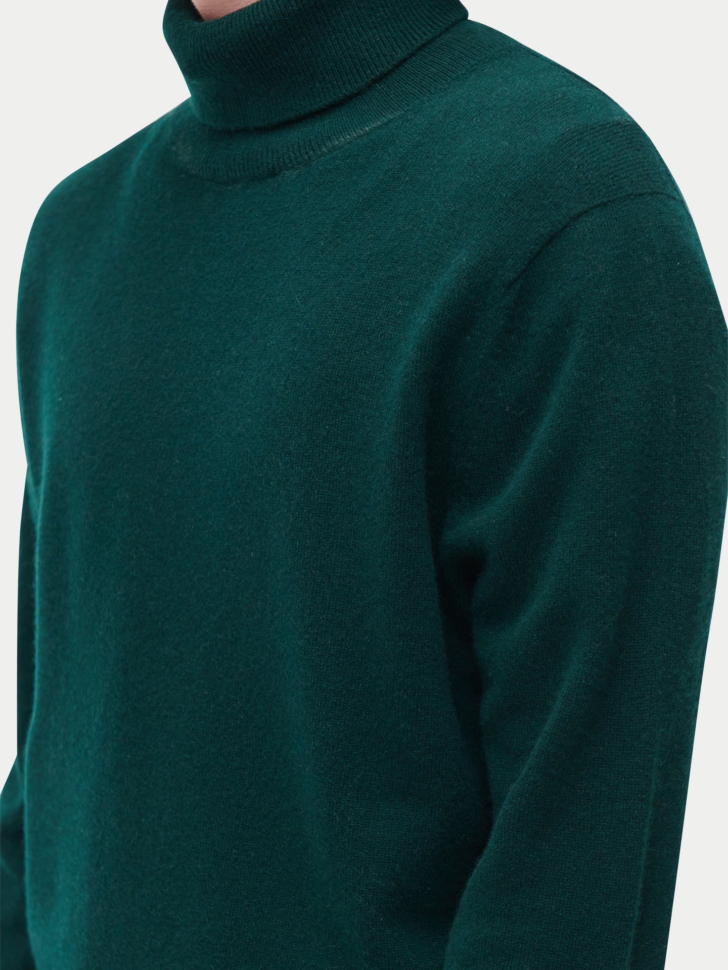 Pull col roulé en cachemire Essential pour hommes