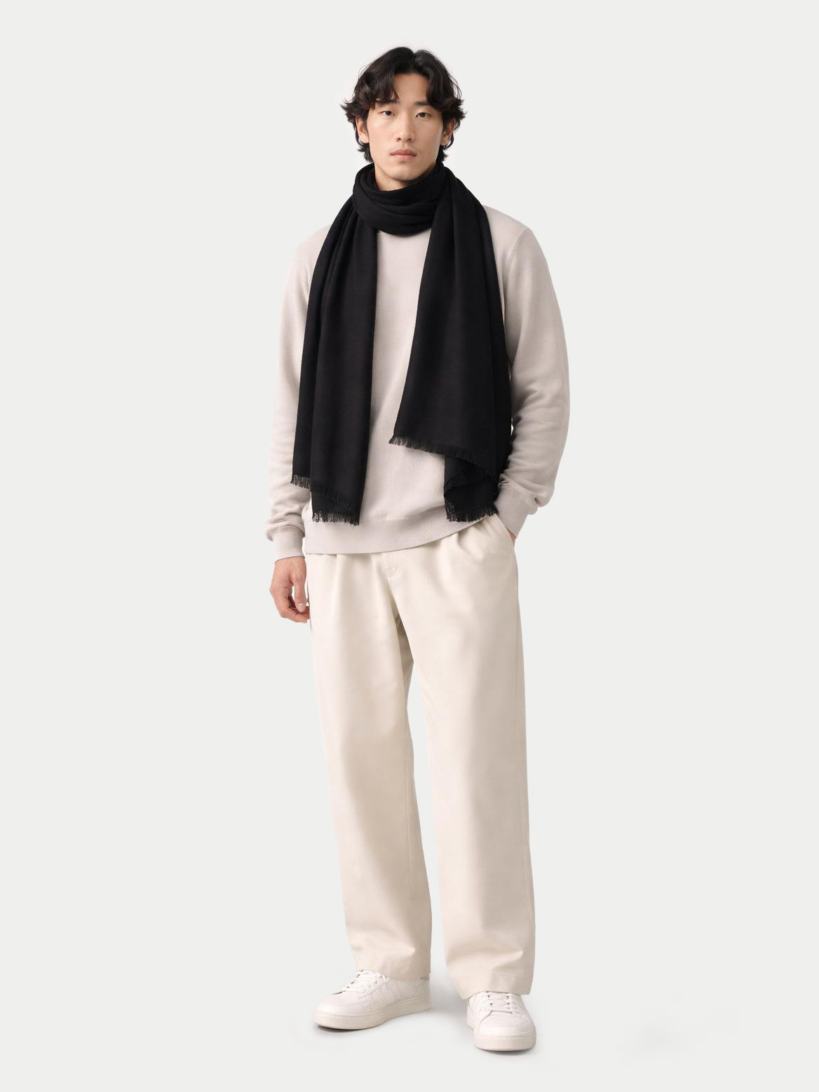 Écharpe unisex en cachemire