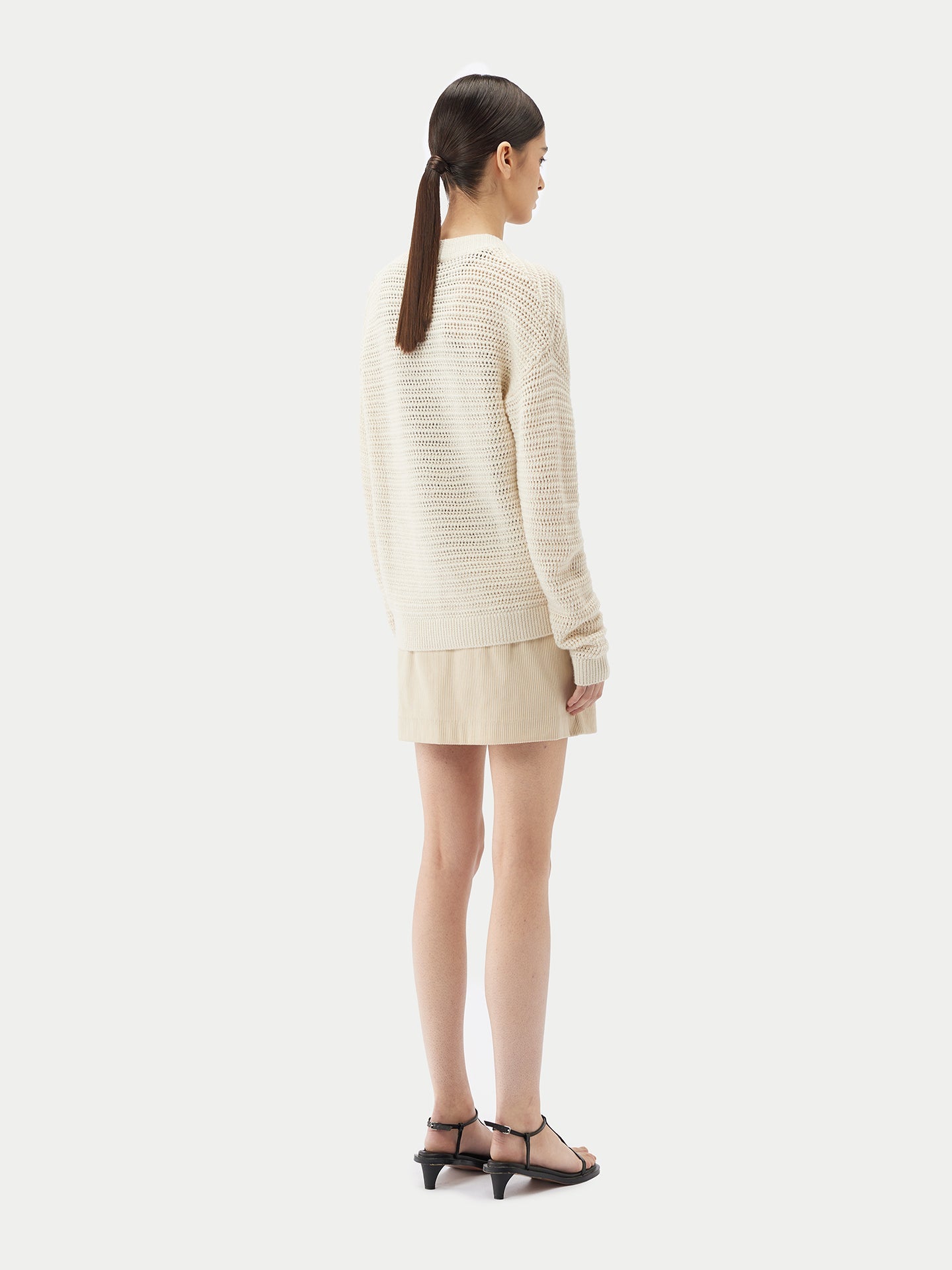 Cardigan en coton et cachemire confortable | GOBI Cashmere