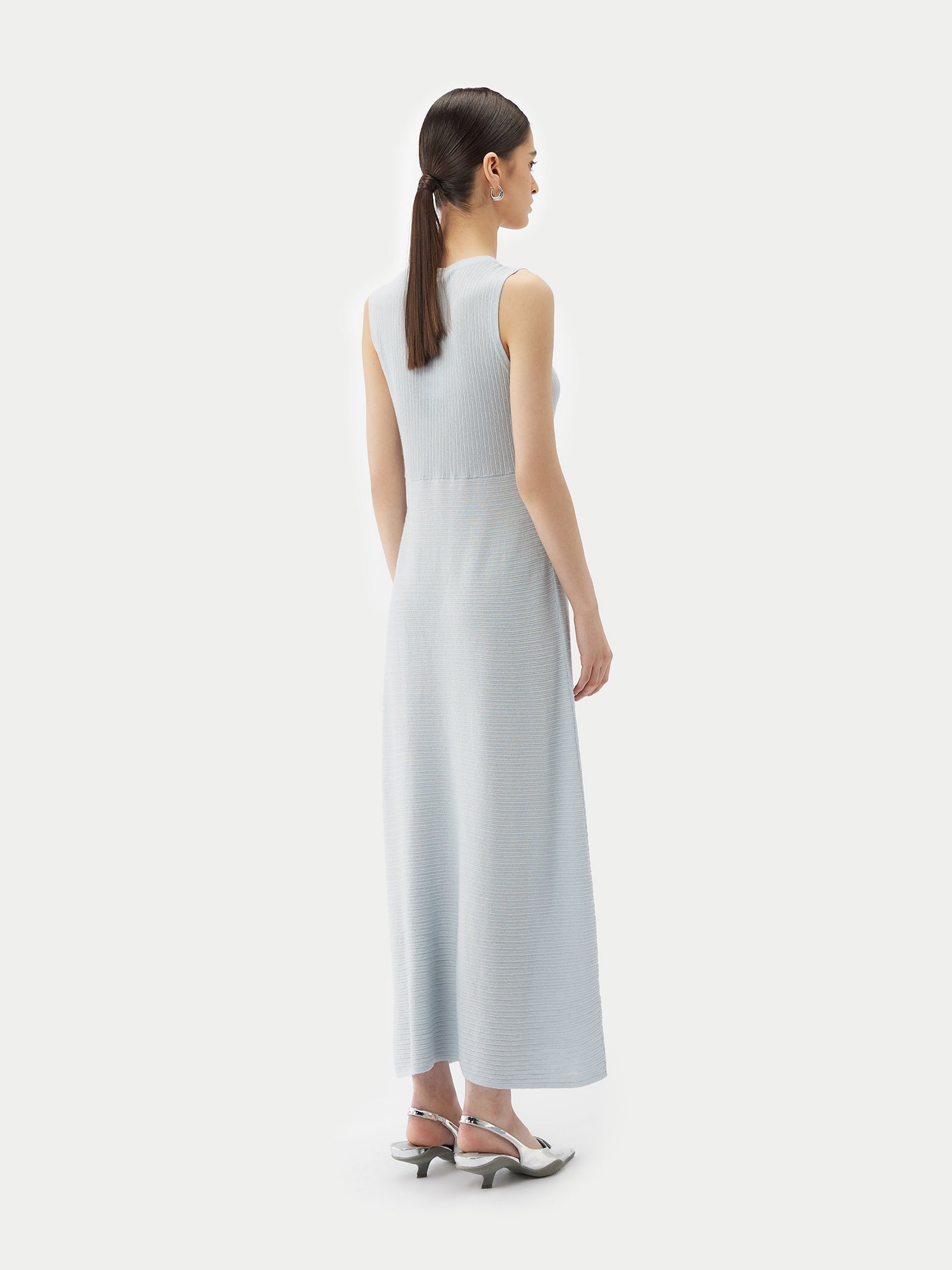 Top côtelé texturé élégant en cachemire | GOBI Cashmere