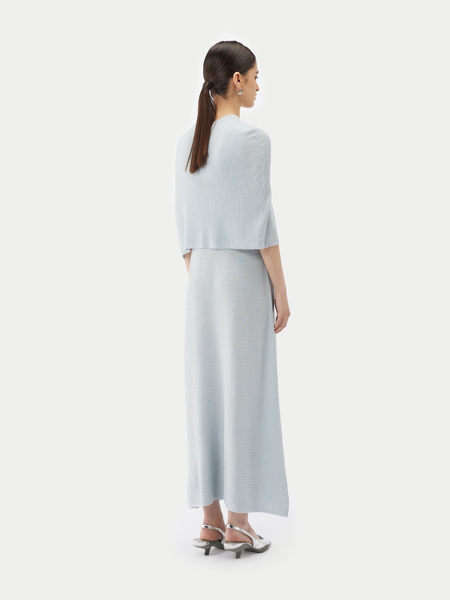 Capelet léger en cachemire et soie | GOBI Cashmere