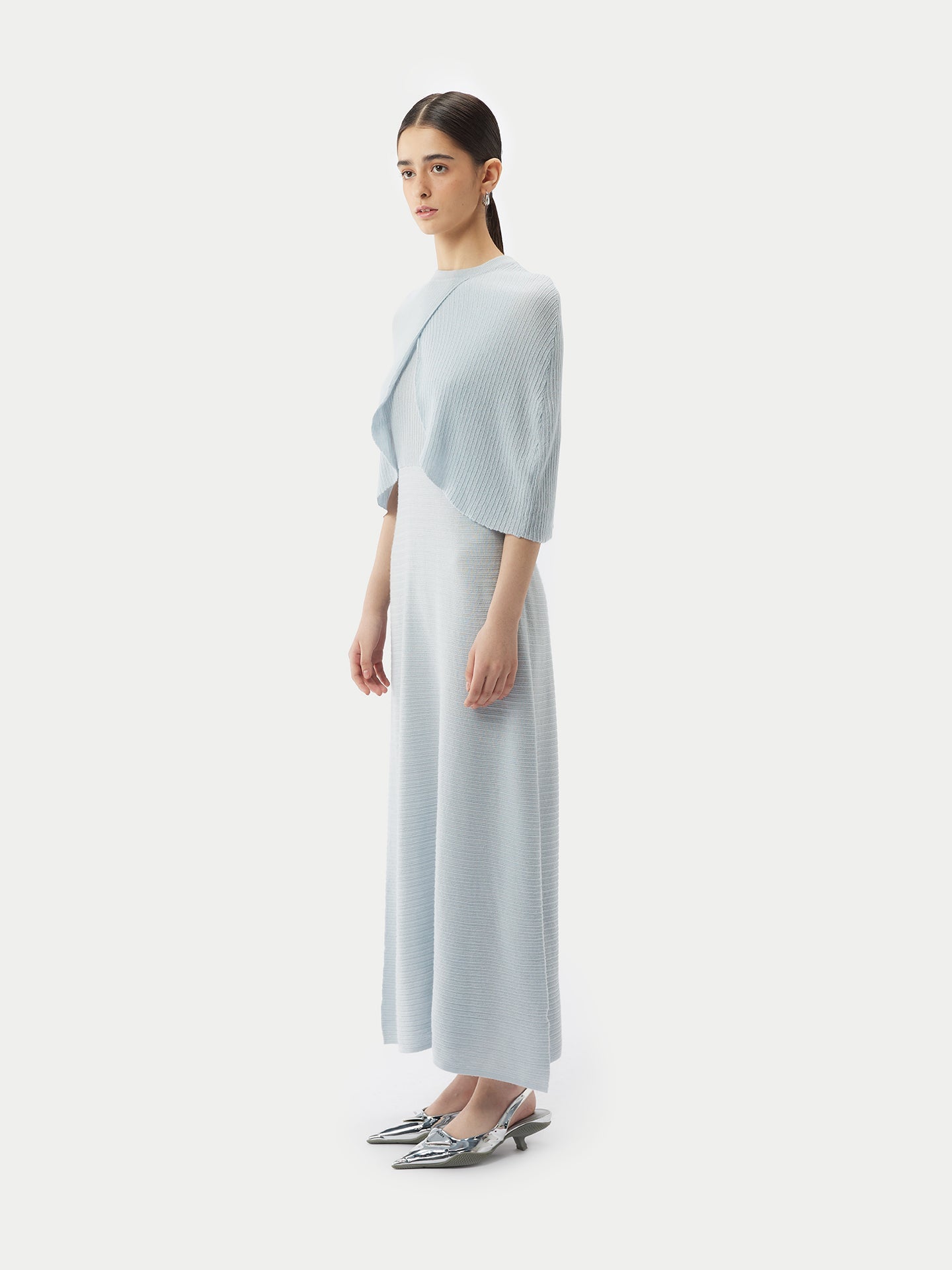 Capelet léger en cachemire et soie | GOBI Cashmere